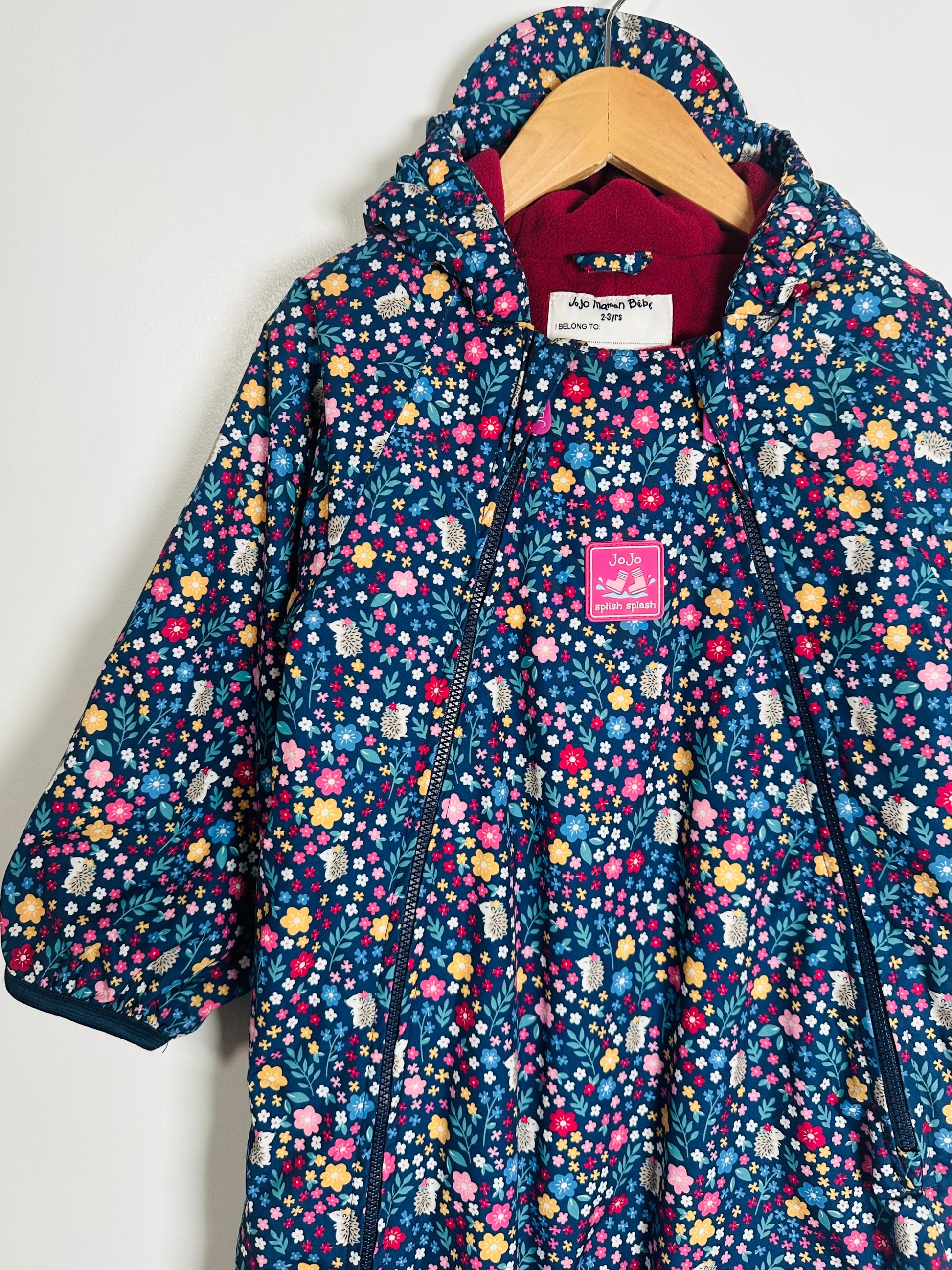 Jojo Mamen Bebe Hedgehog Snowsuit / 2-3Y