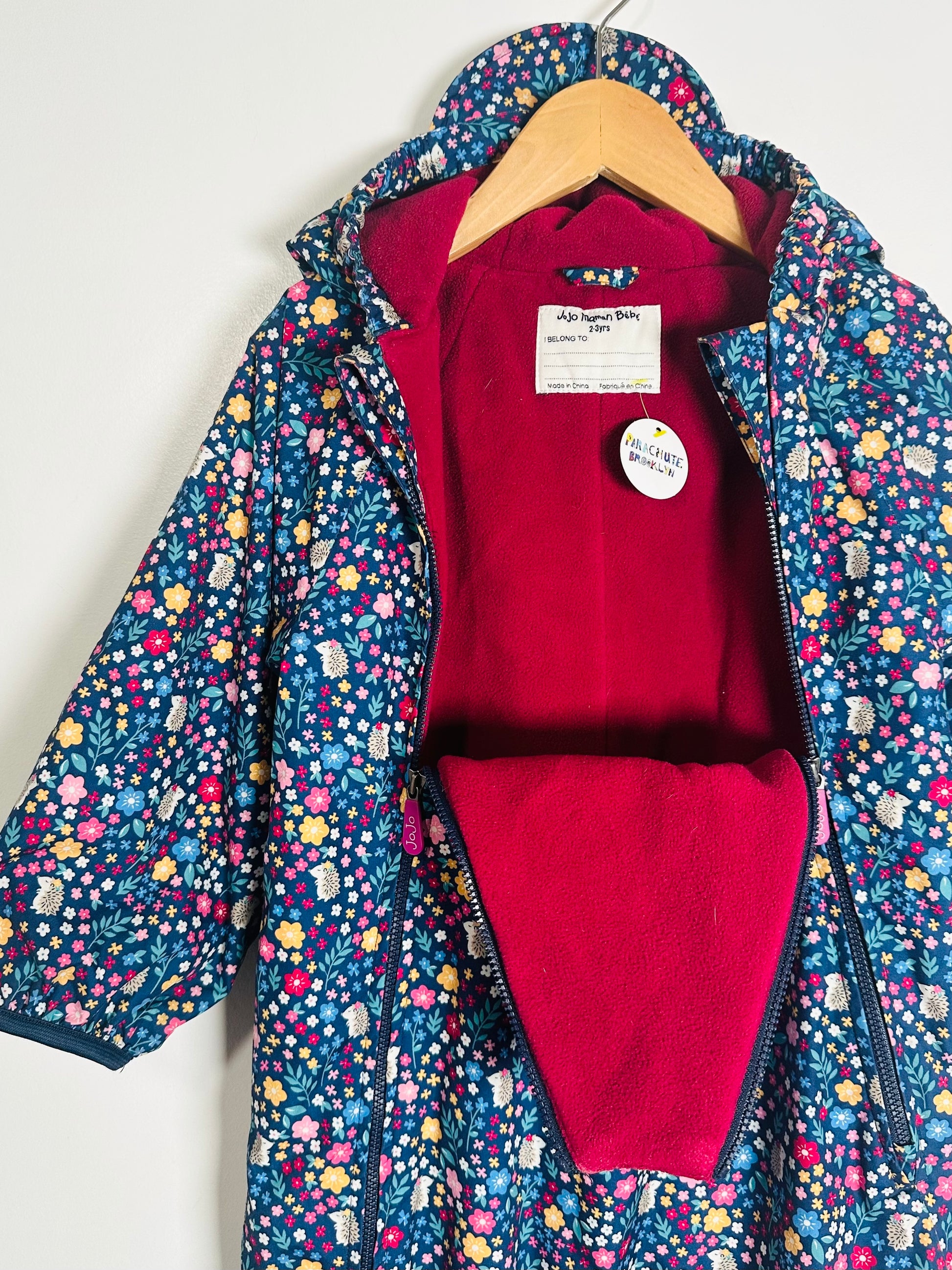 Jojo Mamen Bebe Hedgehog Snowsuit / 2-3Y
