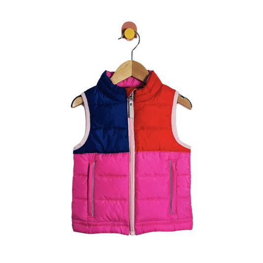 Hanna Andersson Color Block Vest / 3T