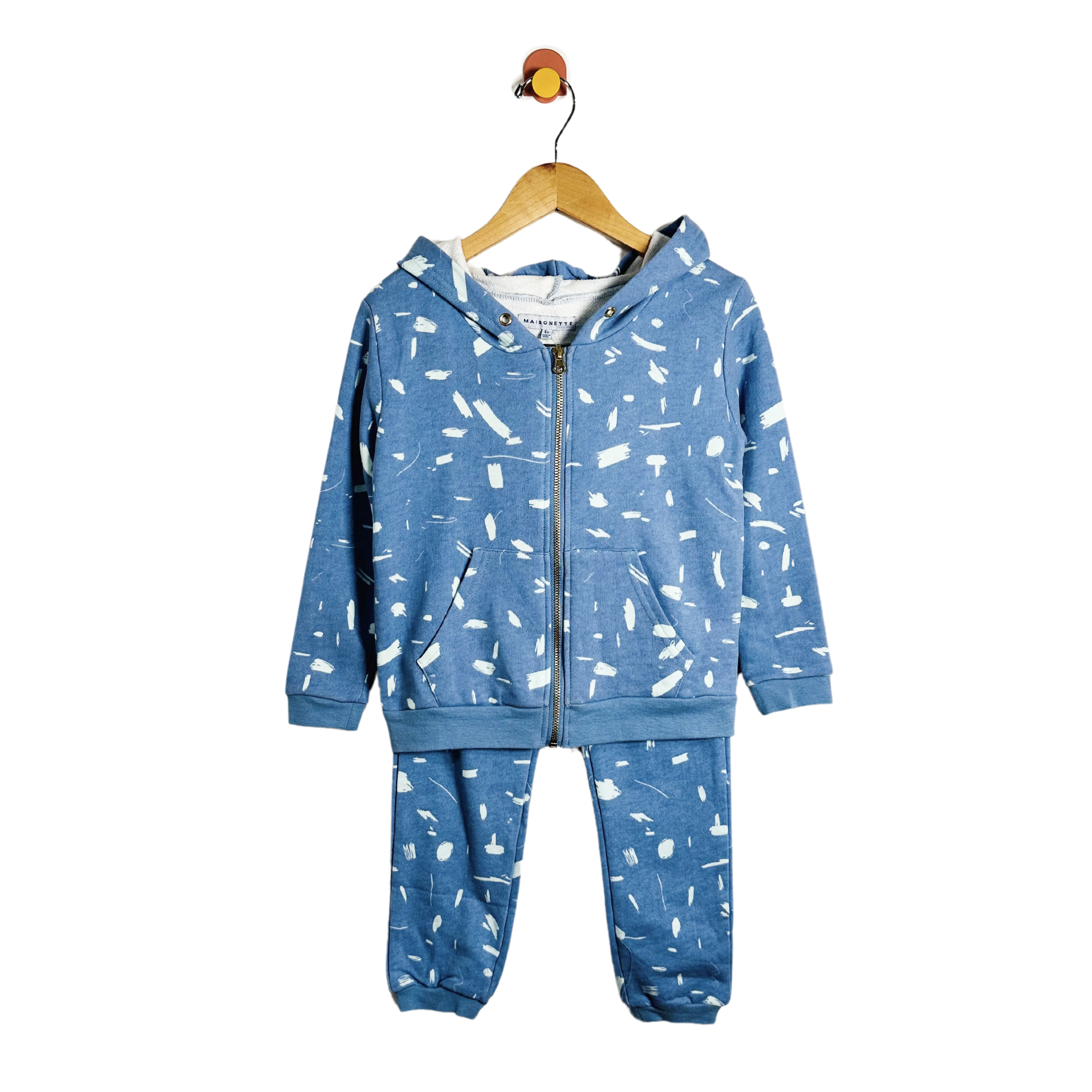 Maisonette Squiggle Sweatsuit / 6Y