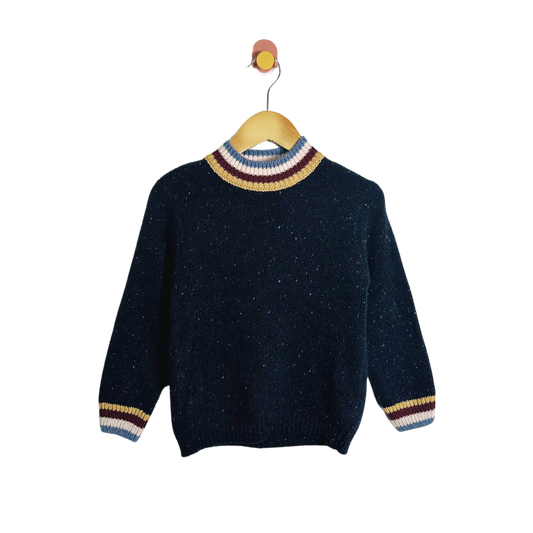 Knot Marled Sweater / 6Y