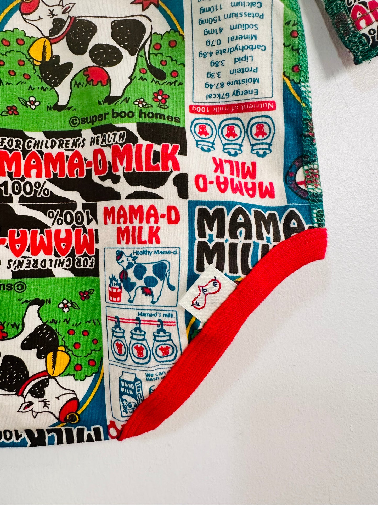 Super Boo Homes Mama-D Milk Bodysuit