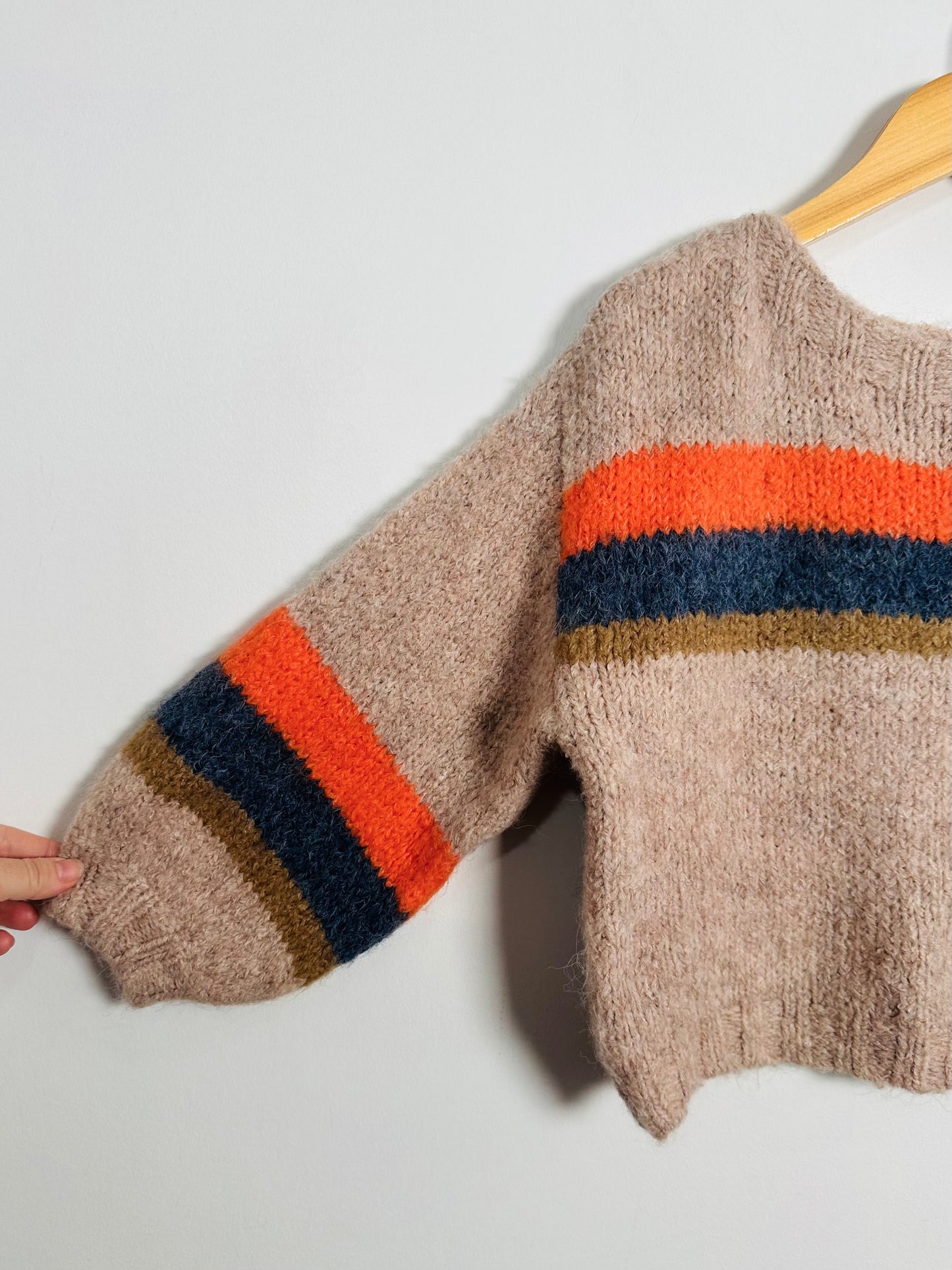 A Monday in Copenhagen Stripe Sweater / 6Y