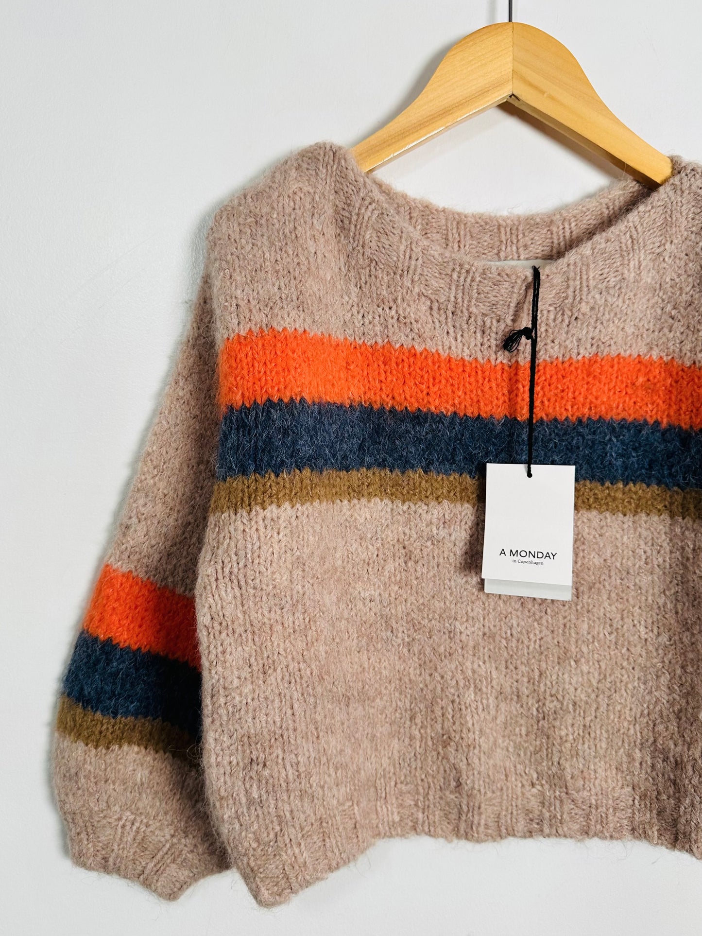 A Monday in Copenhagen Stripe Sweater / 6Y