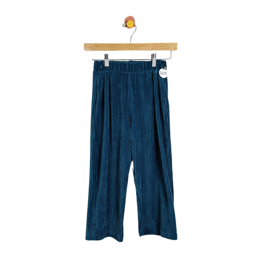 OXOX Velour Ribbed Pants / 7-8Y