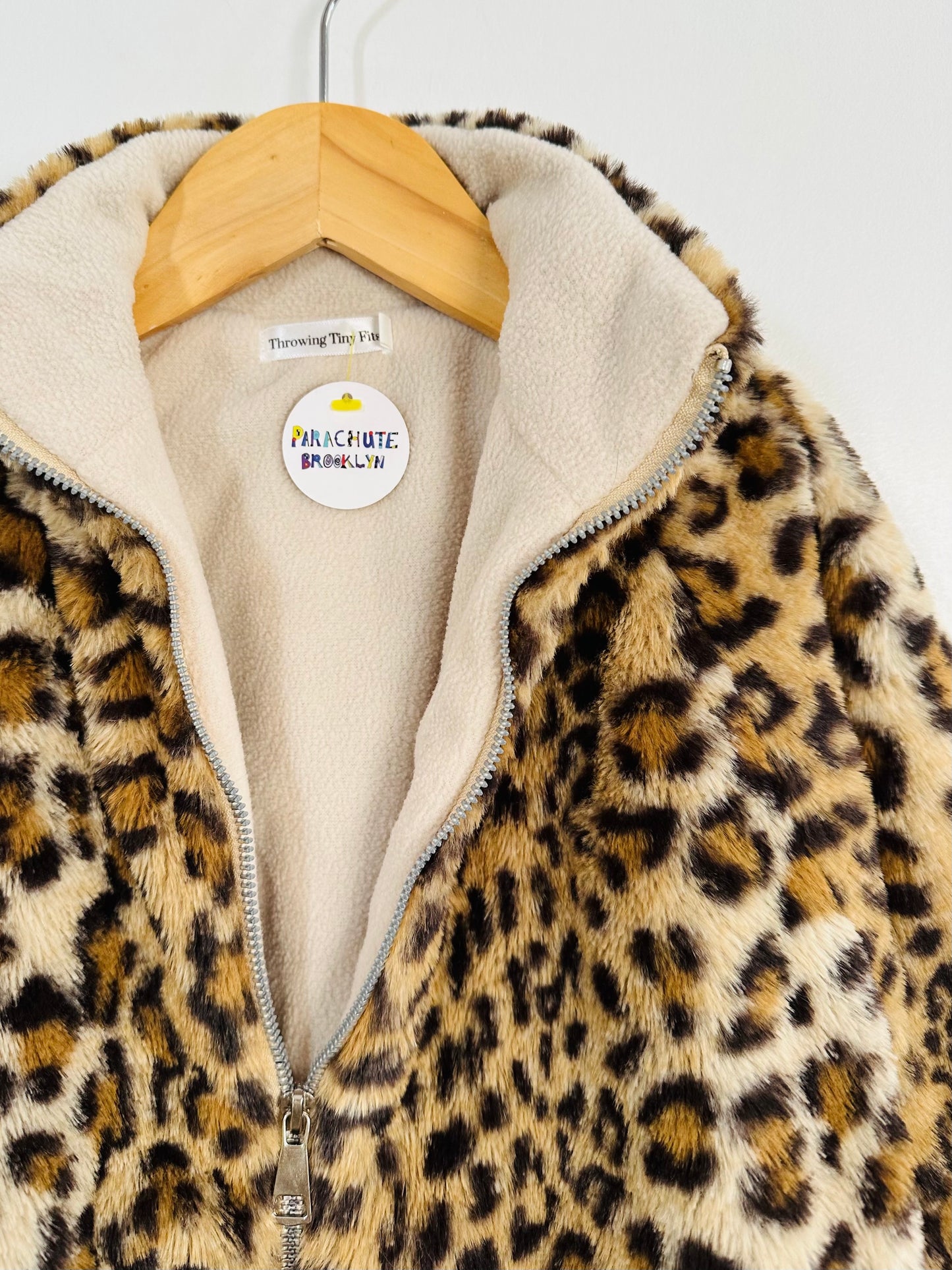 Throwing Tiny Fits Leopard Jacket / 12M