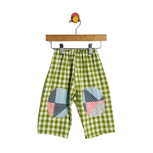 NellieSoo Lightweight Gingham Pants / 0-18M