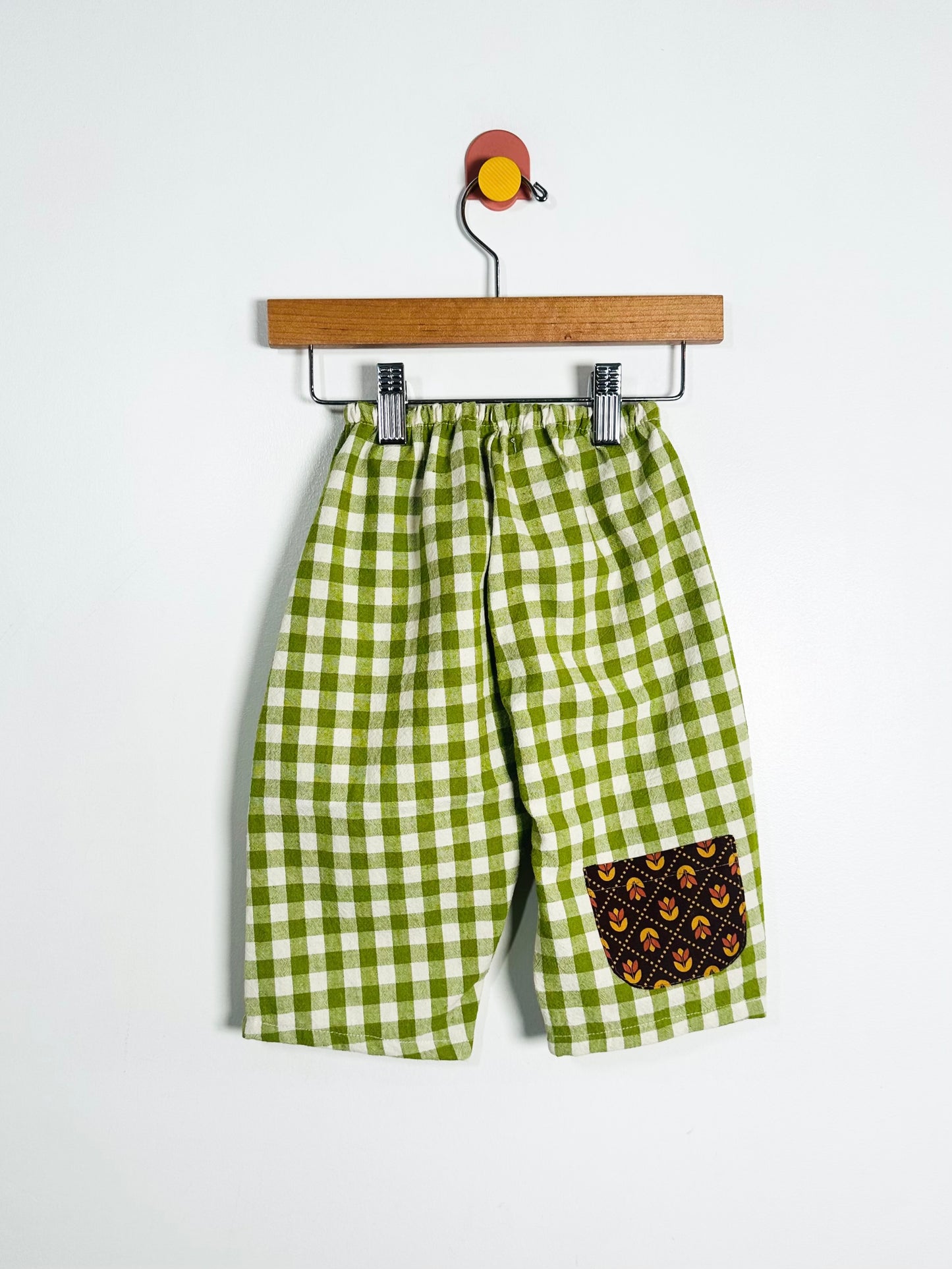 NellieSoo Lightweight Gingham Pants / 0-18M