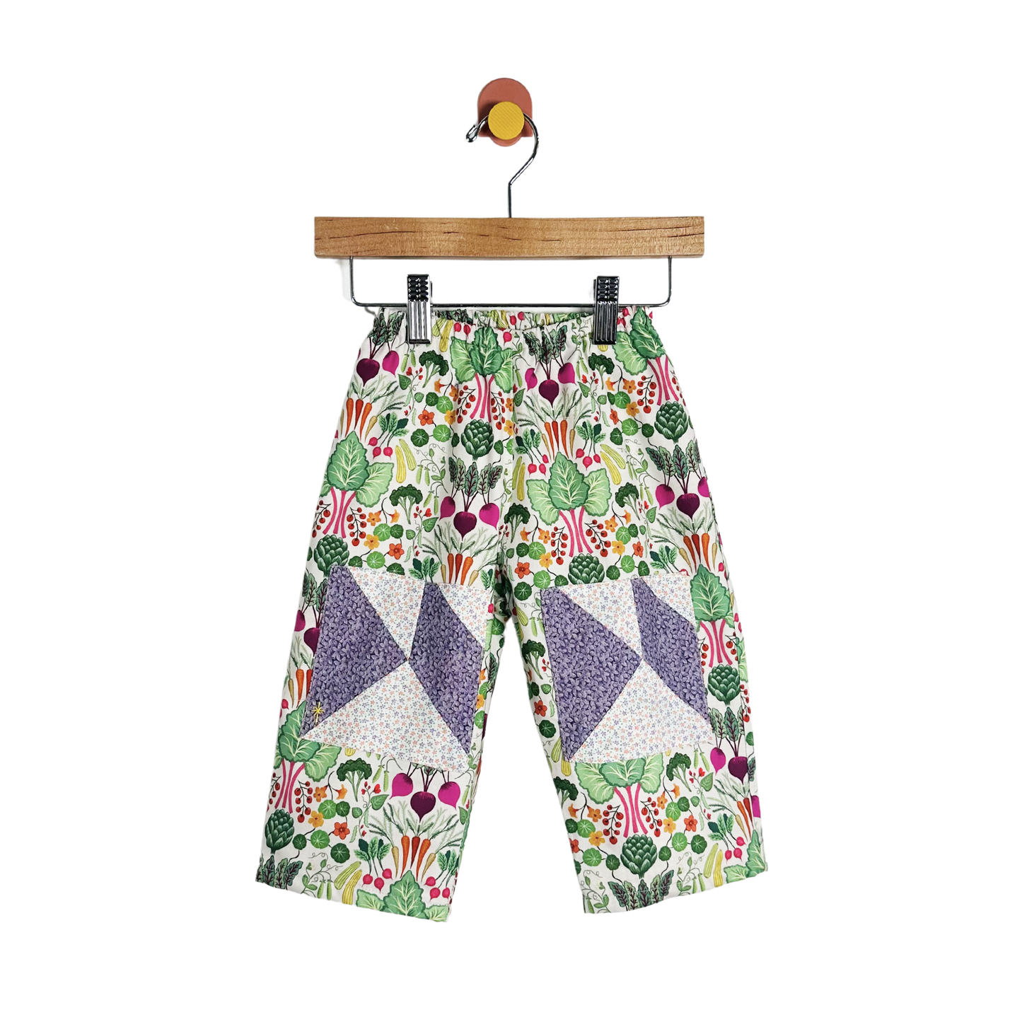 NellieSoo Lined Veggie Pants / 0-18M