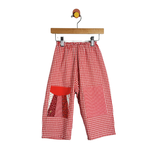 NellieSoo Lightweight Gingham Pants / 2-4Y