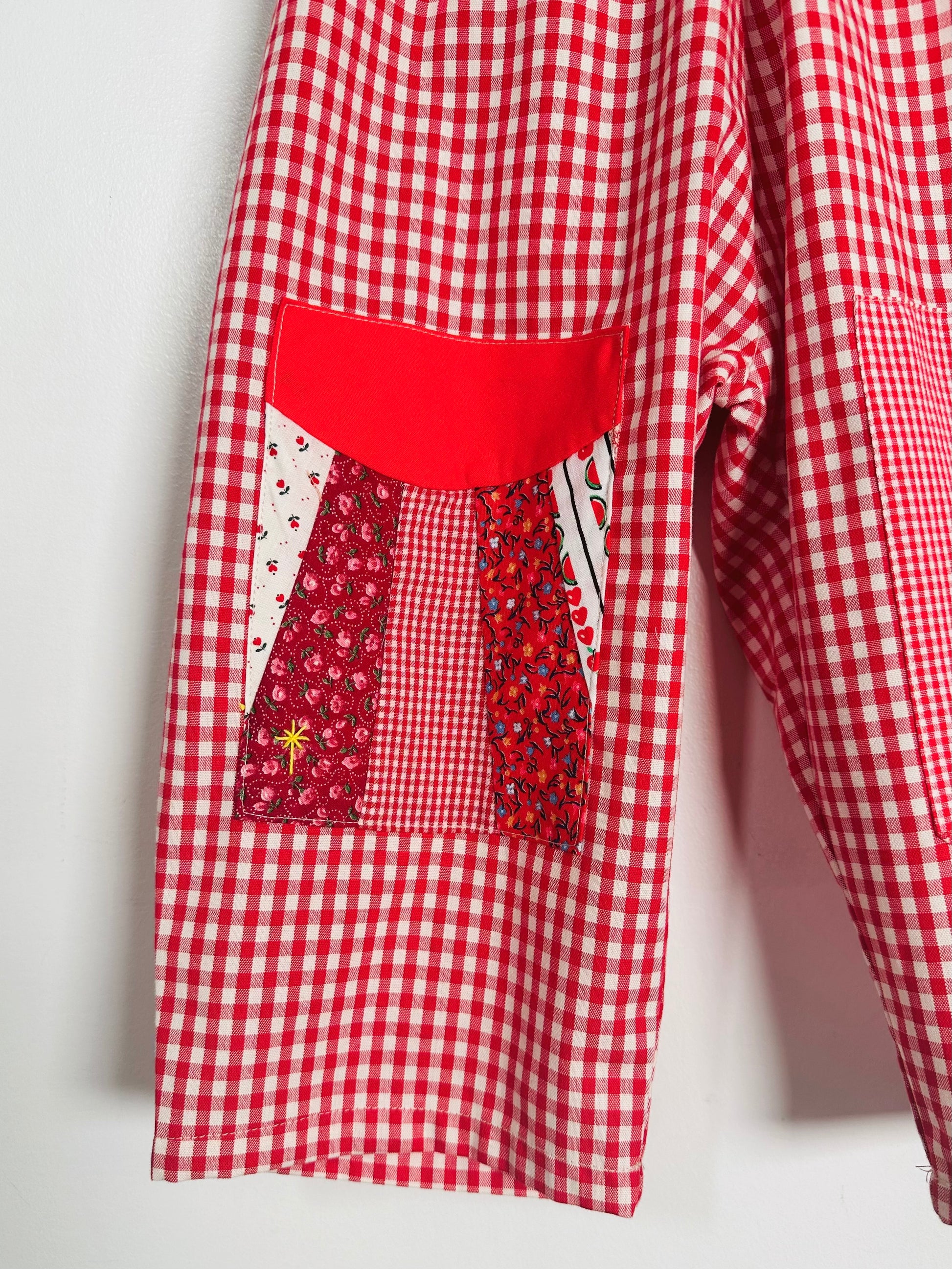 NellieSoo Lightweight Gingham Pants / 2-4Y