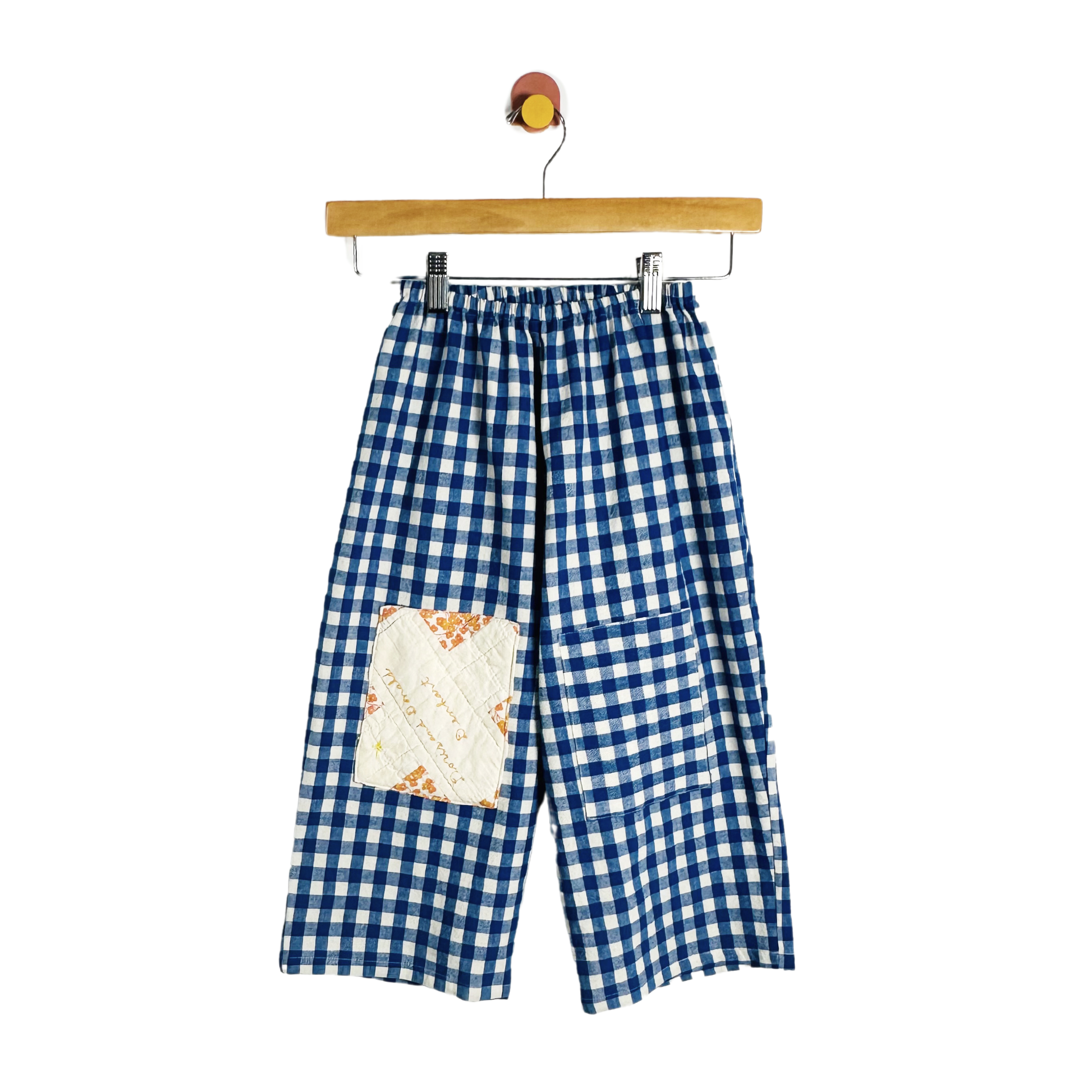 NellieSoo Lightweight Gingham Pants / 5-7Y