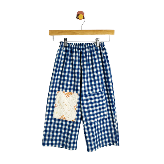 NellieSoo Lightweight Gingham Pants / 5-7Y