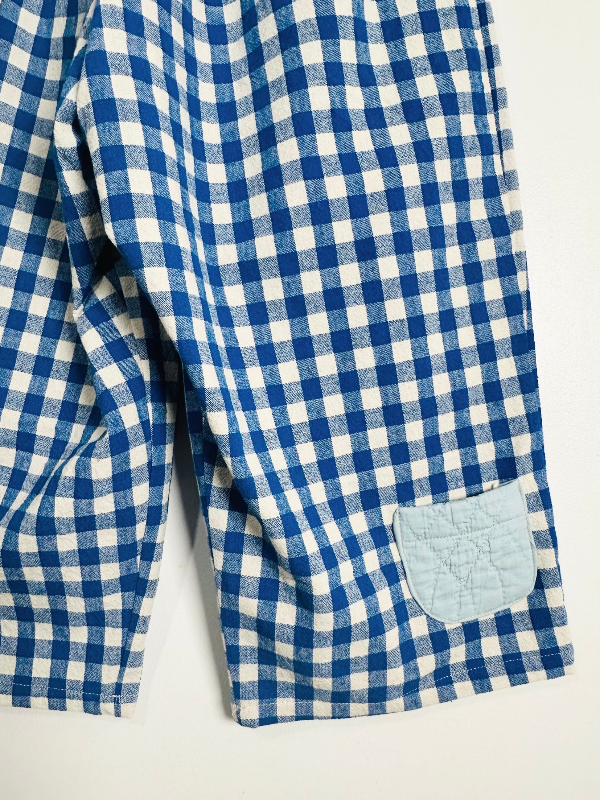 NellieSoo Lightweight Gingham Pants / 5-7Y