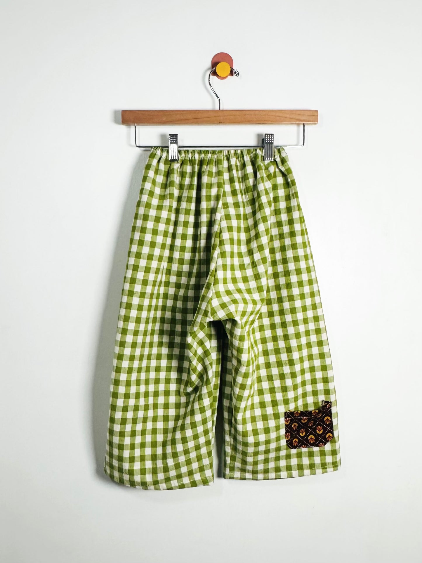 NellieSoo Lightweight Gingham Pants / 5-7Y