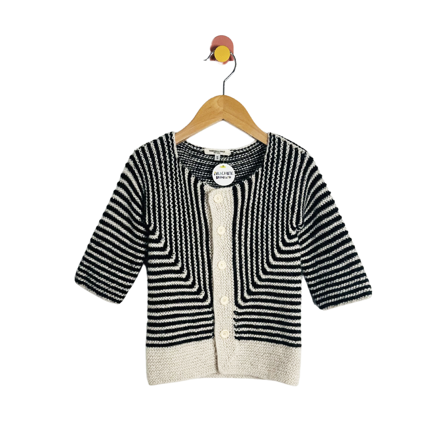 Cabbages & Kings Alpaca Stripe Sweater / 12-24M