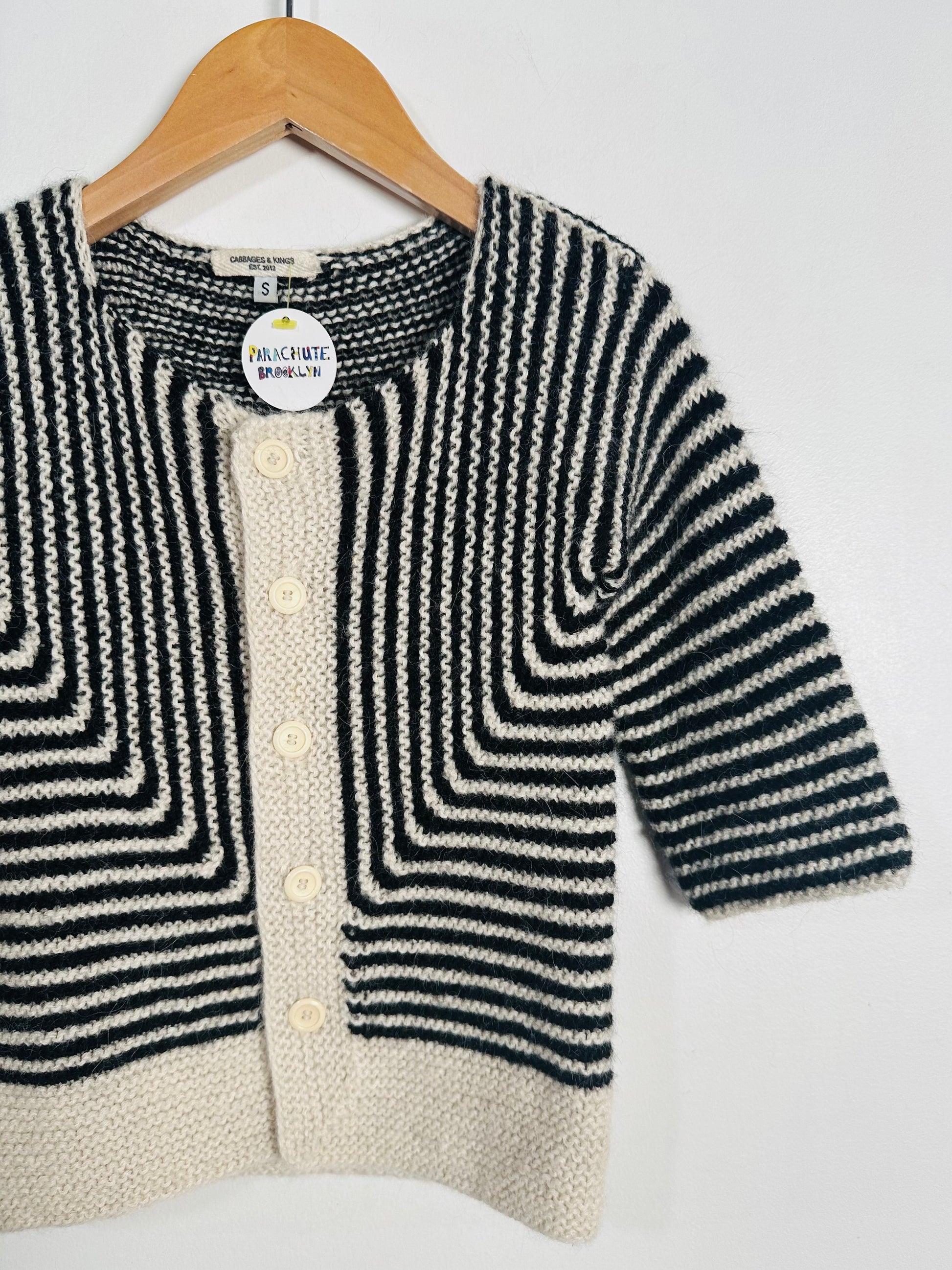 Cabbages & Kings Alpaca Stripe Sweater / 12-24M