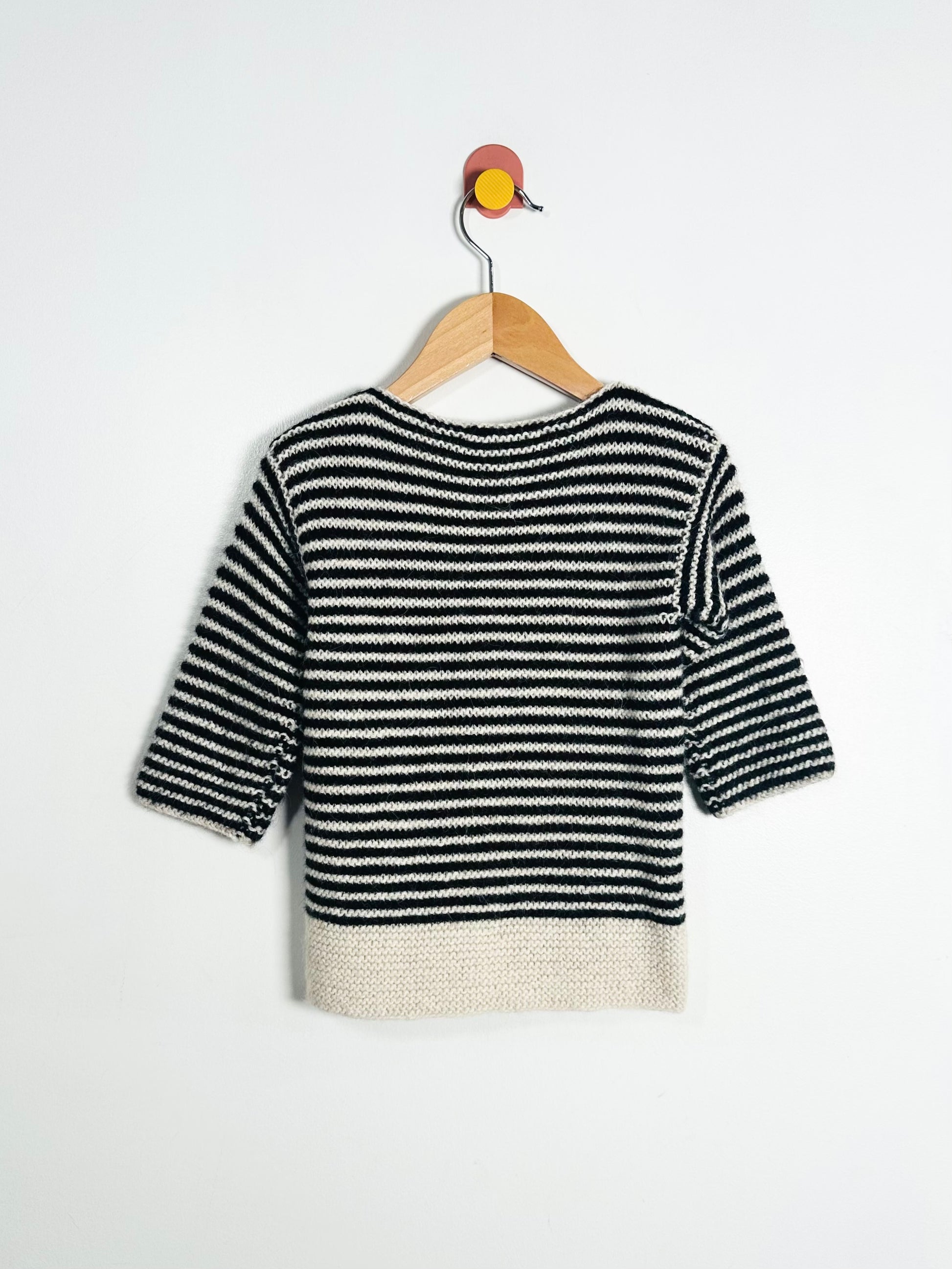 Cabbages & Kings Alpaca Stripe Sweater / 12-24M