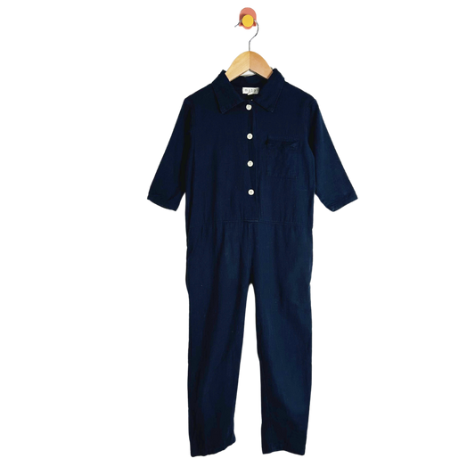 Mabo Cotton Jumpsuit / 4-5Y