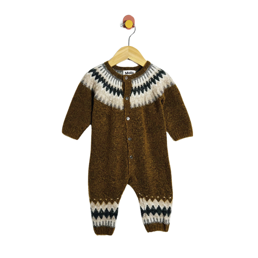 Molo Knit Onesie / 9M