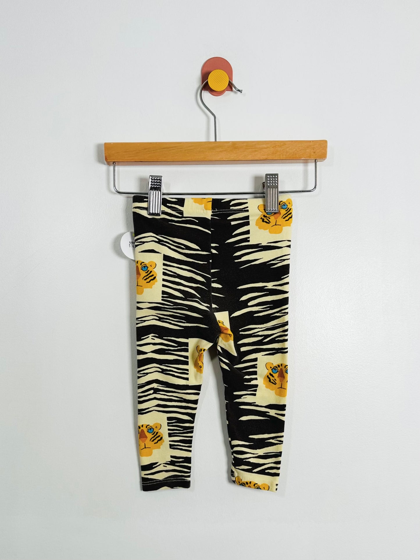 Mini Rodini Tiger Leggings / 4-9M