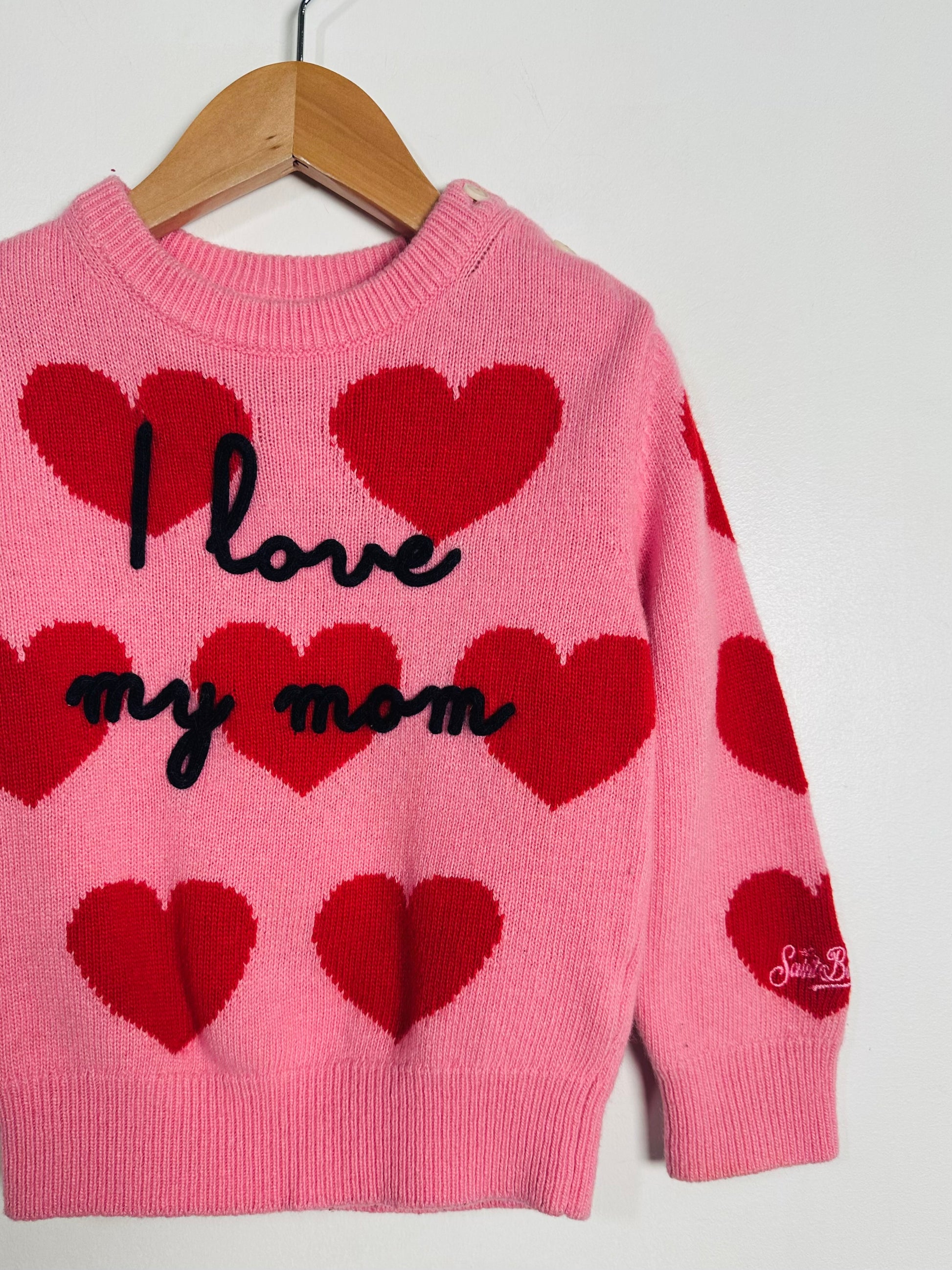 St. Barth Mom Love Sweater / 2Y