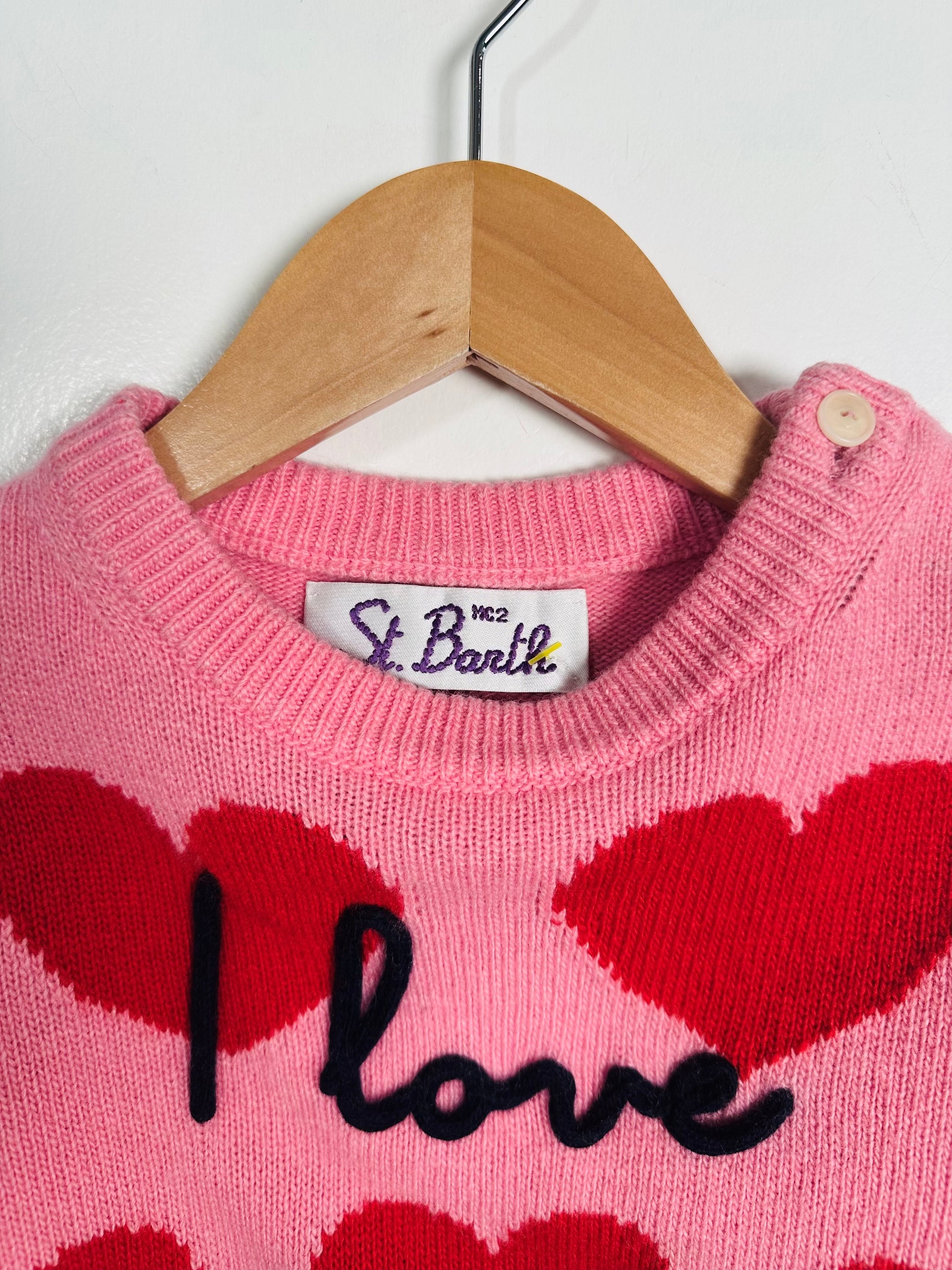 St. Barth Mom Love Sweater / 2Y