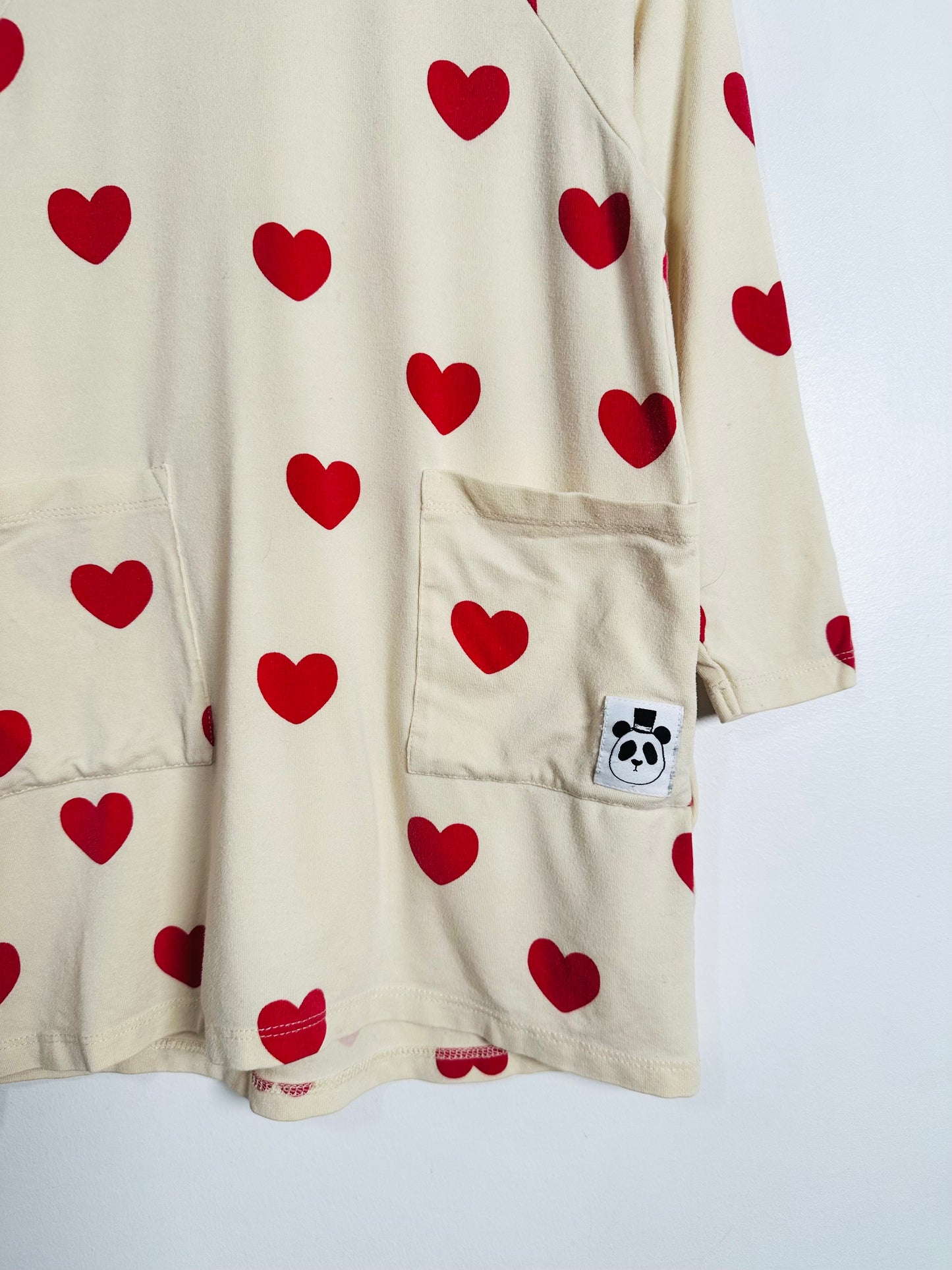 Mini Rodini Heart Dress / 2-3Y