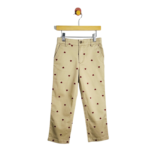 Crewcuts Heart Girlfriend Chinos / 6Y