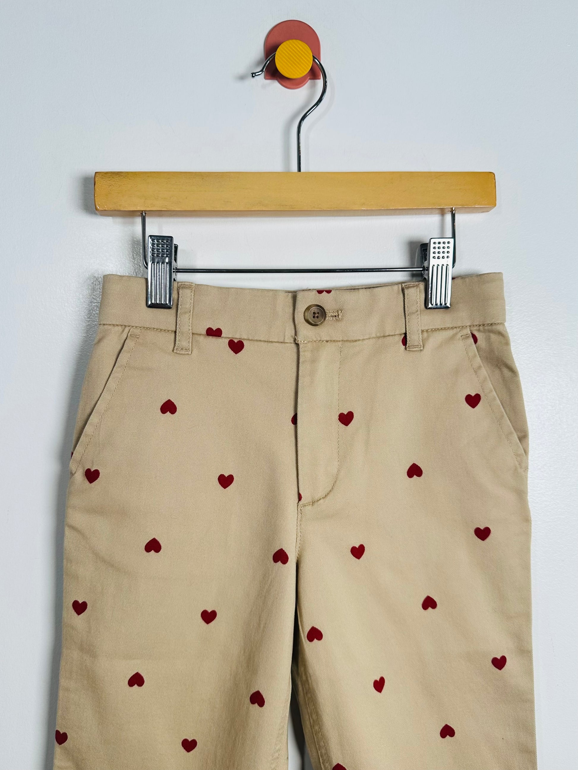 Crewcuts Heart Girlfriend Chinos / 6Y