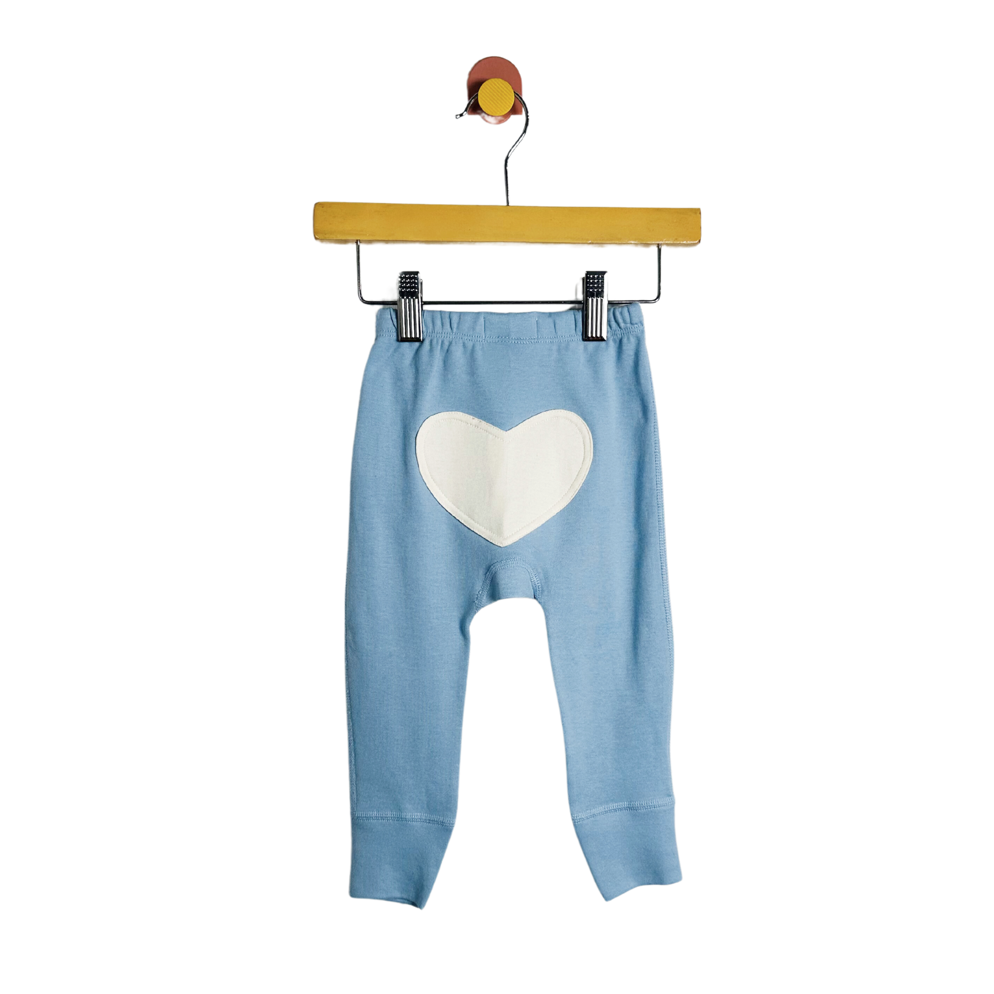 Sapling Heart Botton Pants / 6-12M