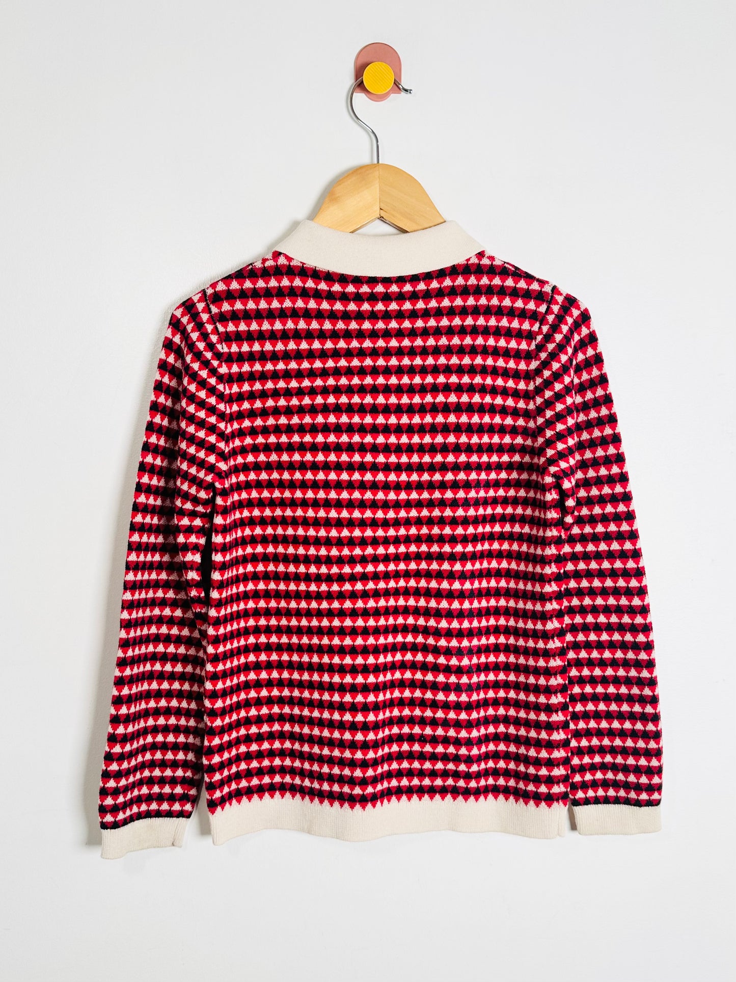 Fub Jacquard Polo Sweater / 8Y