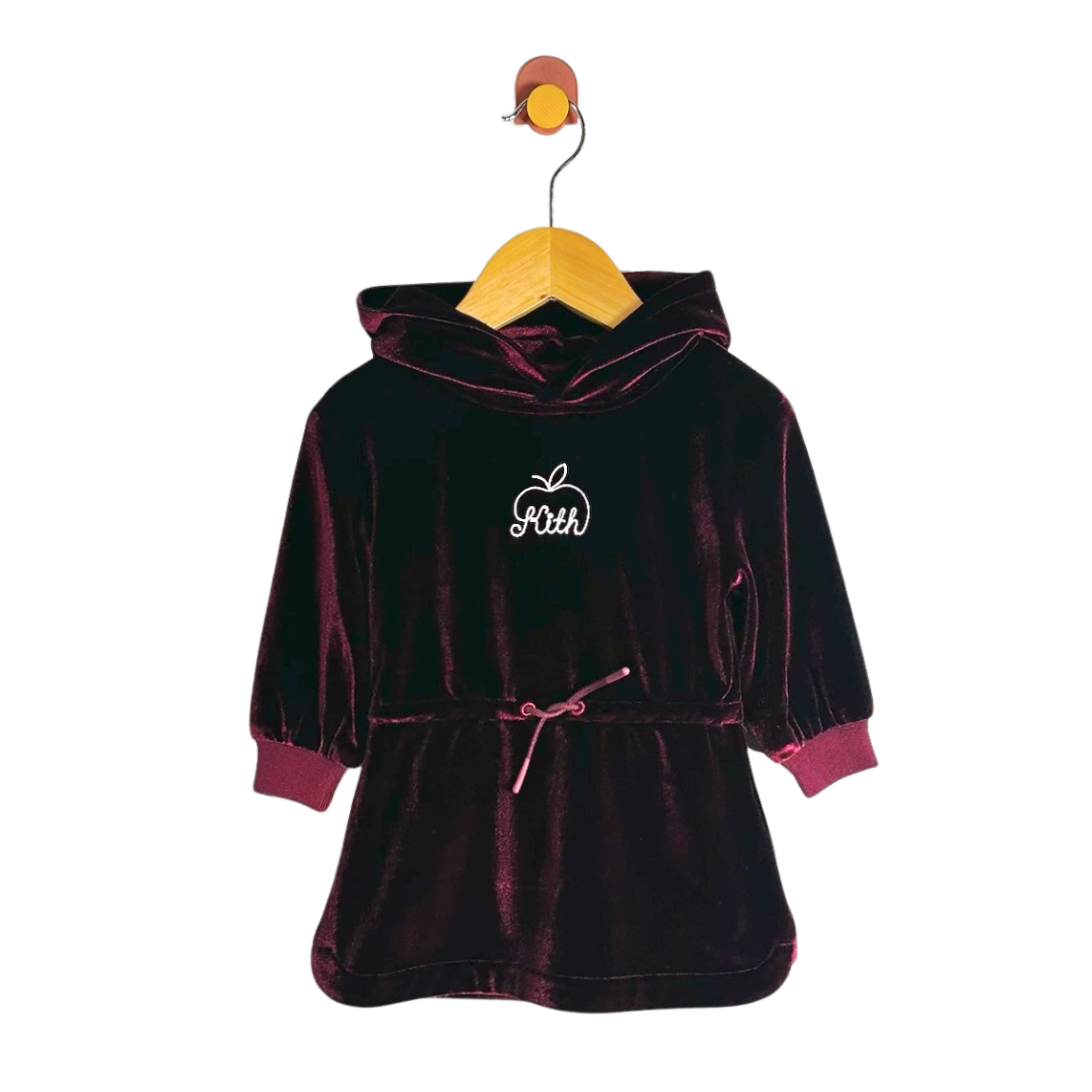 Kith Hooded Velvet Dress / 3-6M