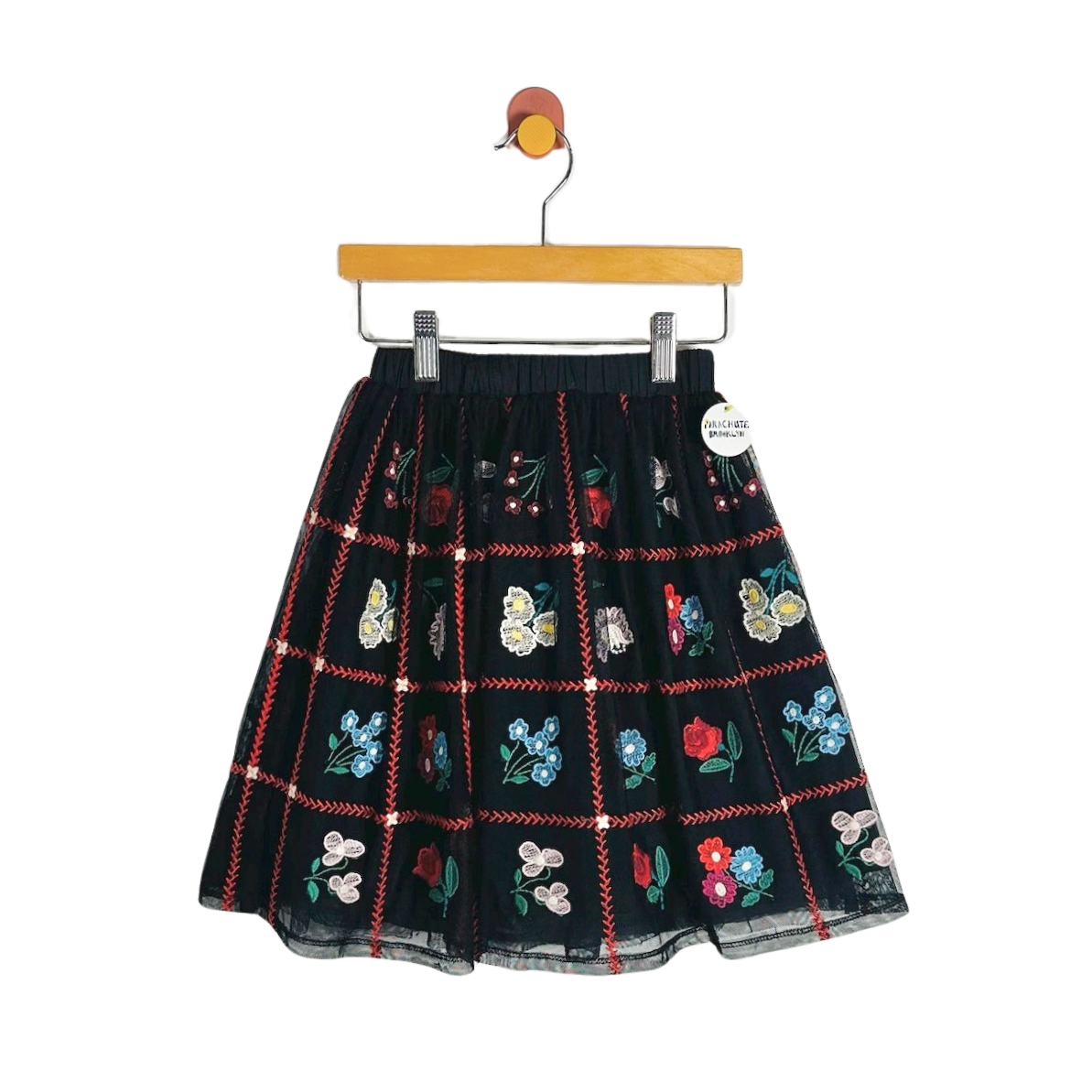 Hanna Andersson Floral Tulle Skirt / 4Y