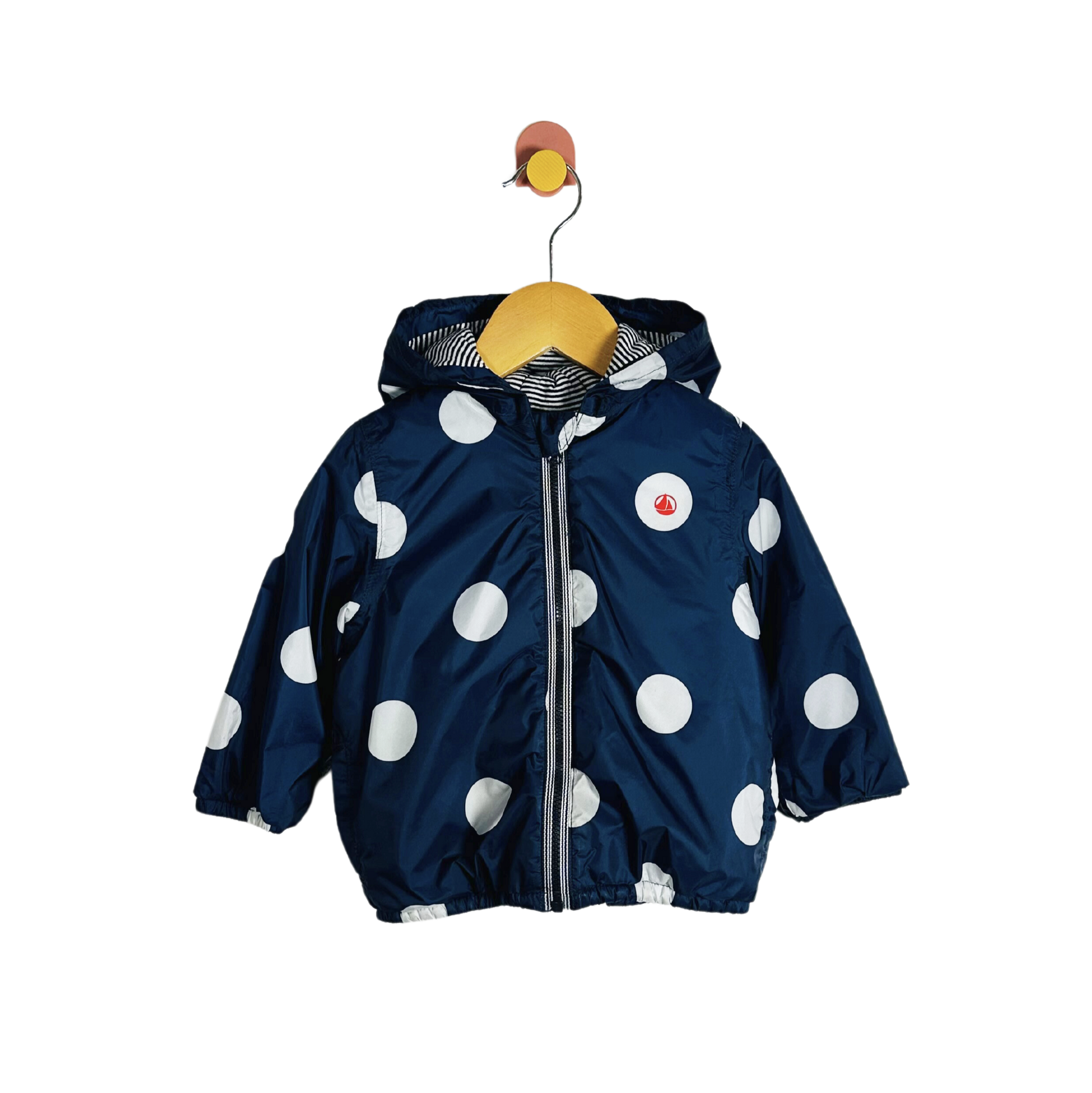 Petit Bateau Polkadot Jacket /18M