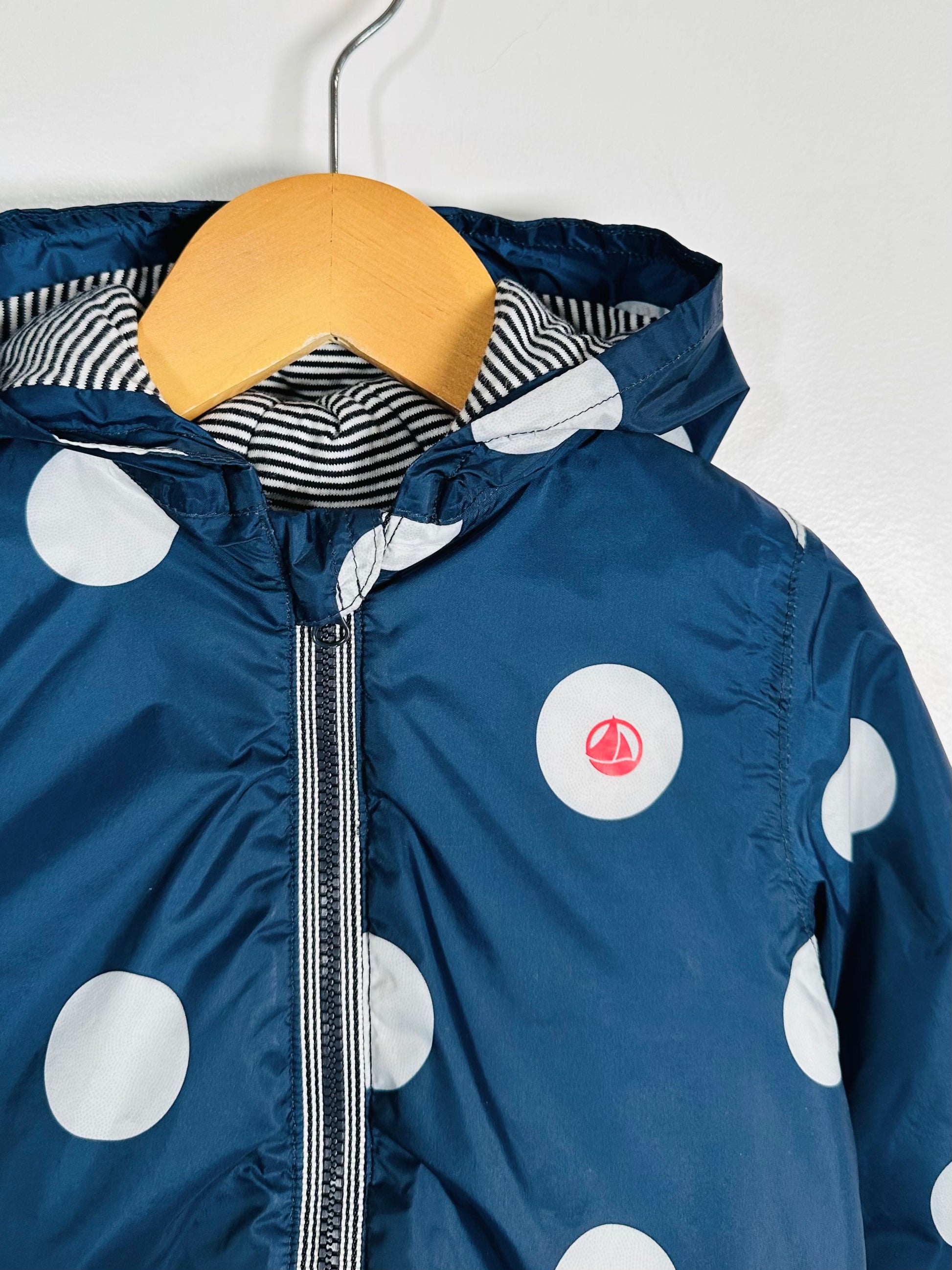 Petit Bateau Polkadot Jacket /18M