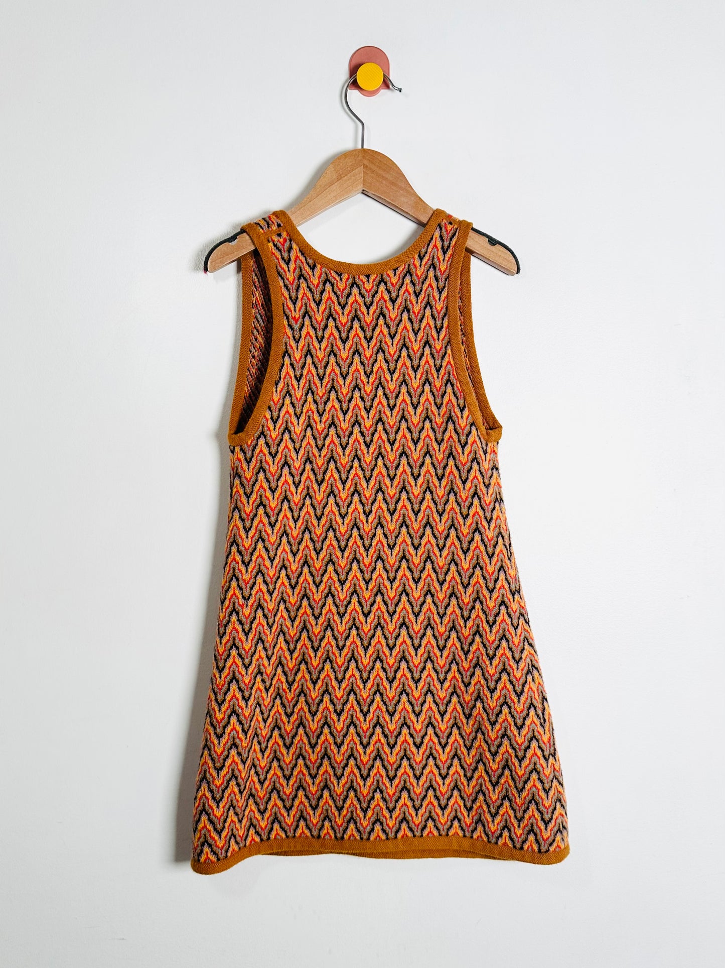 Misha & Puff Zigzag Bibi Dress / 4-5Y