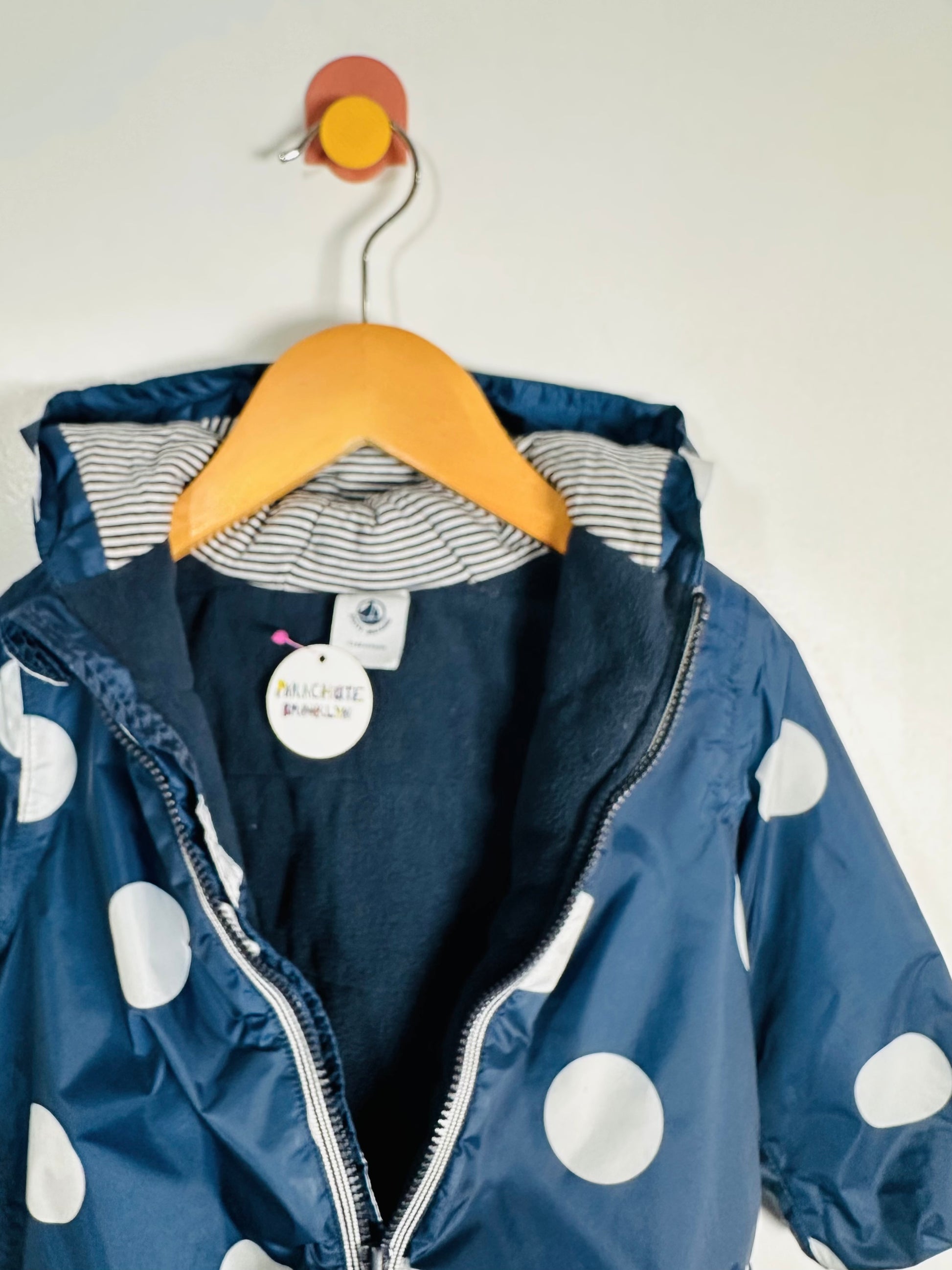 Petit Bateau Polkadot Jacket /18M