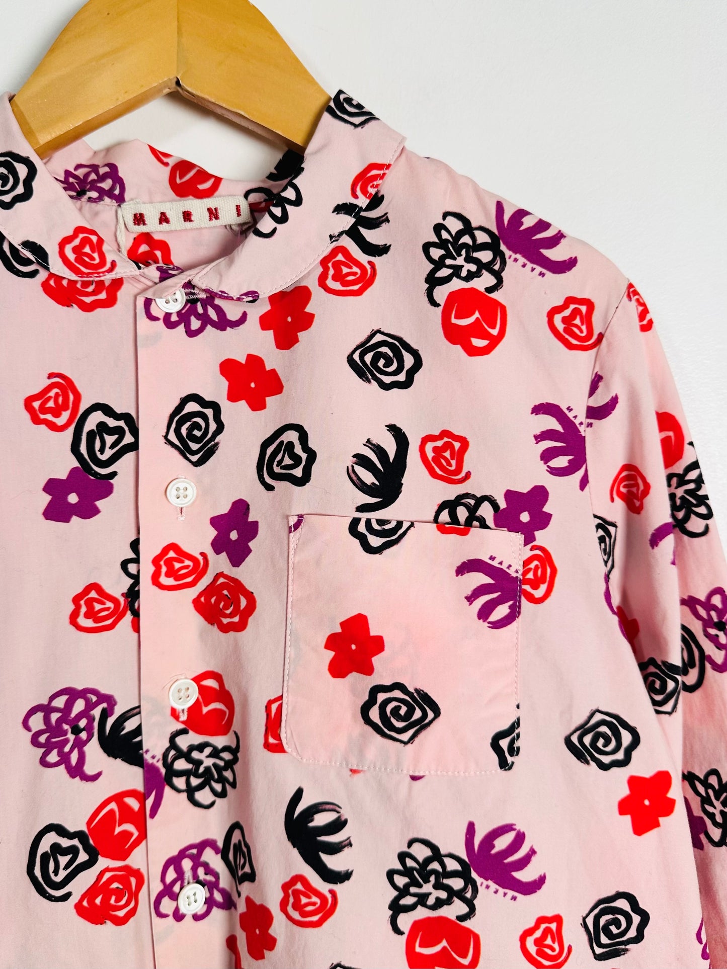 Marni Floral Button-up / 12Y