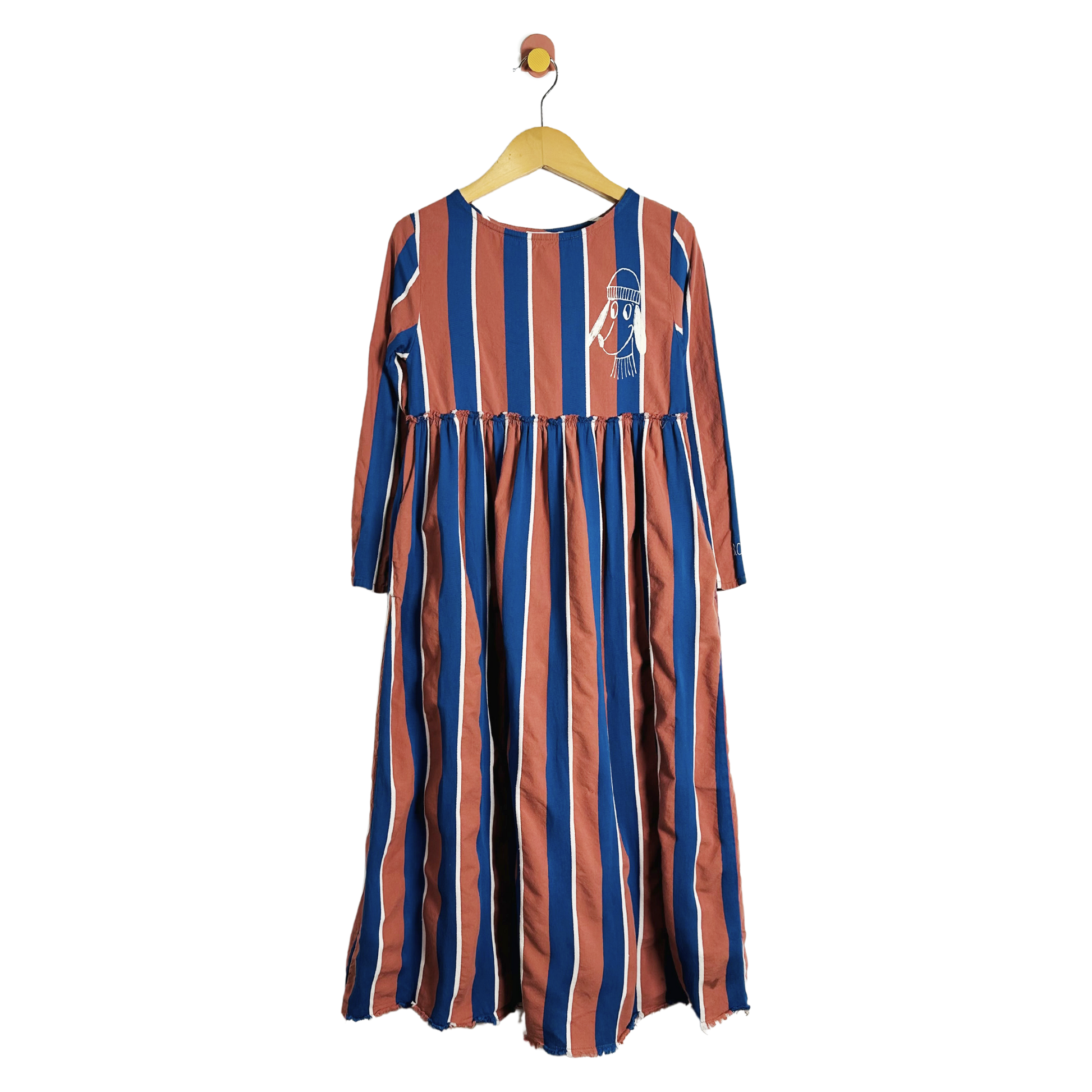 Bobo Choses Stripe Maxi Dress / 6-7Y