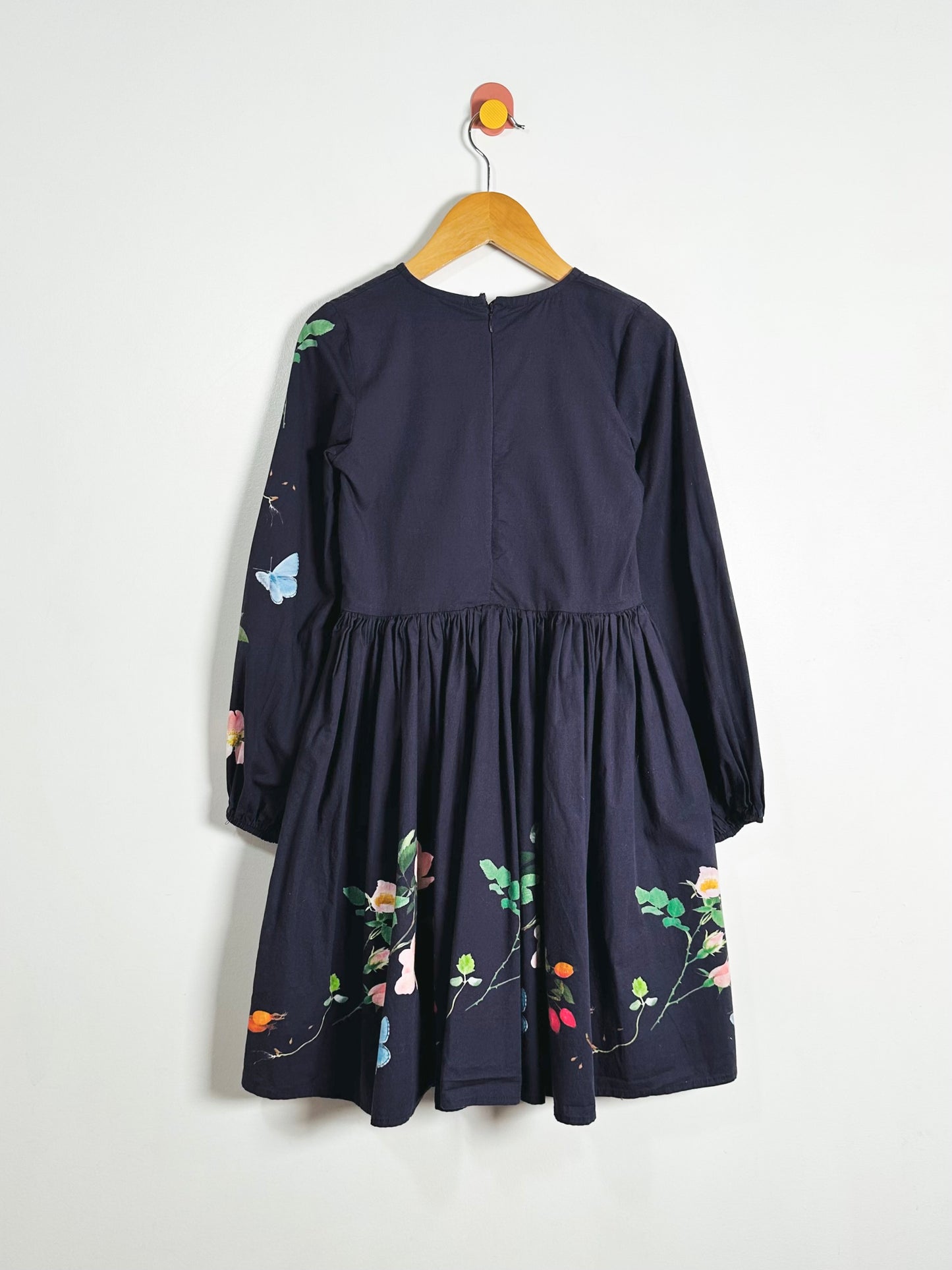 Molo Floral Poplin Dress / 9-10Y