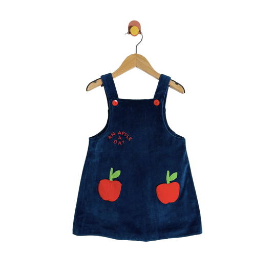 Vintage An Apple a Day Dress / 4Y