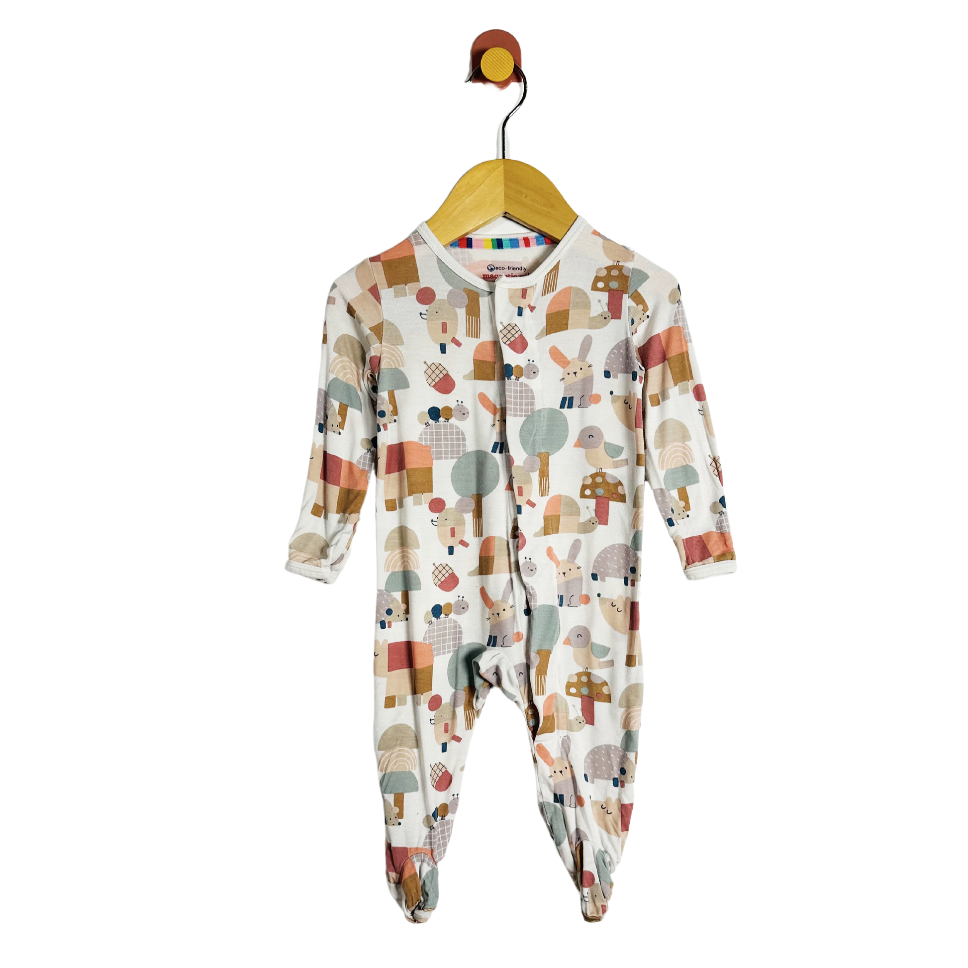 Magnetic Me Woodland Animal Onesie / 0-3M