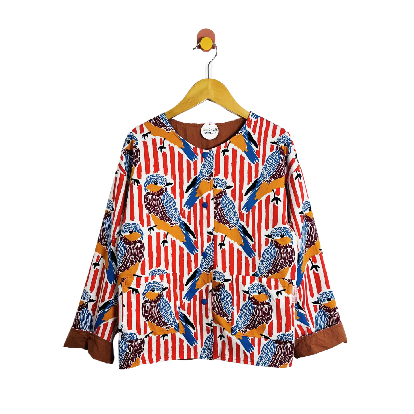 Momohanipopo Reversible Bluebird Jacket / 10Y