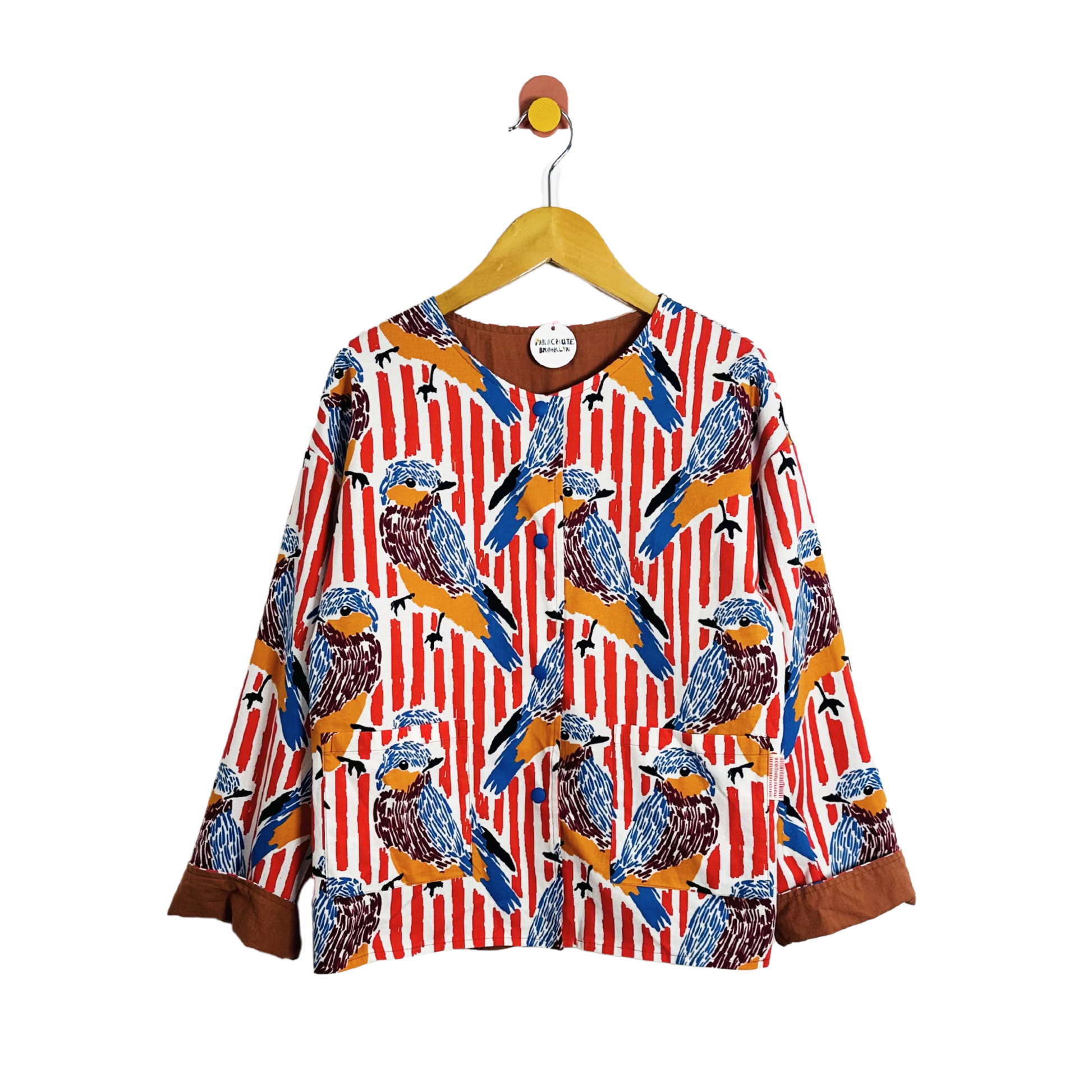 Momohanipopo Reversible Bluebird Jacket / 10Y