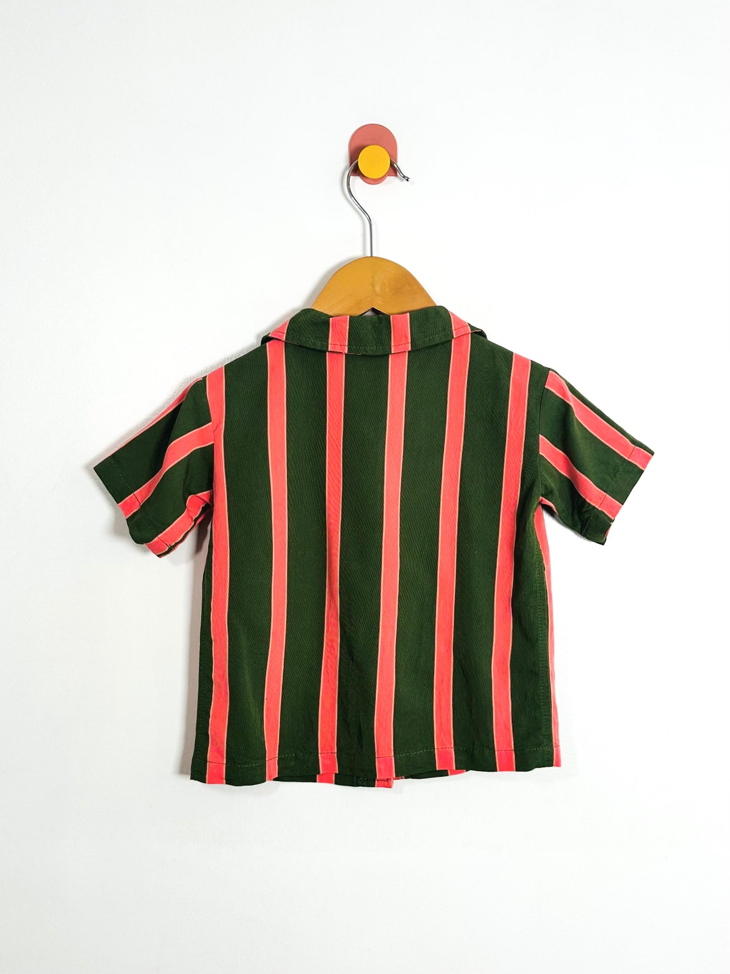 Weekend House Kids Stripe Camp Shirt / 2Y