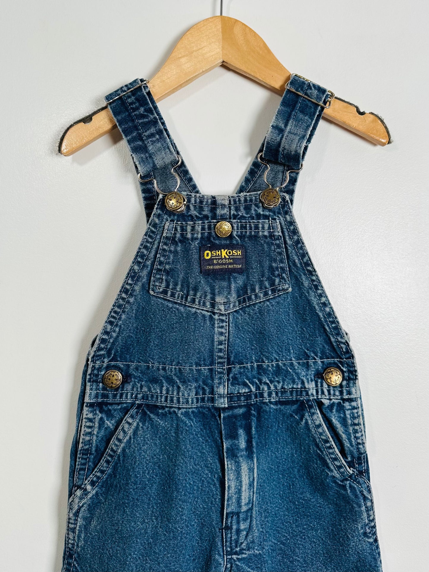 Vintage Oshkosh Denim Overalls / 3Y