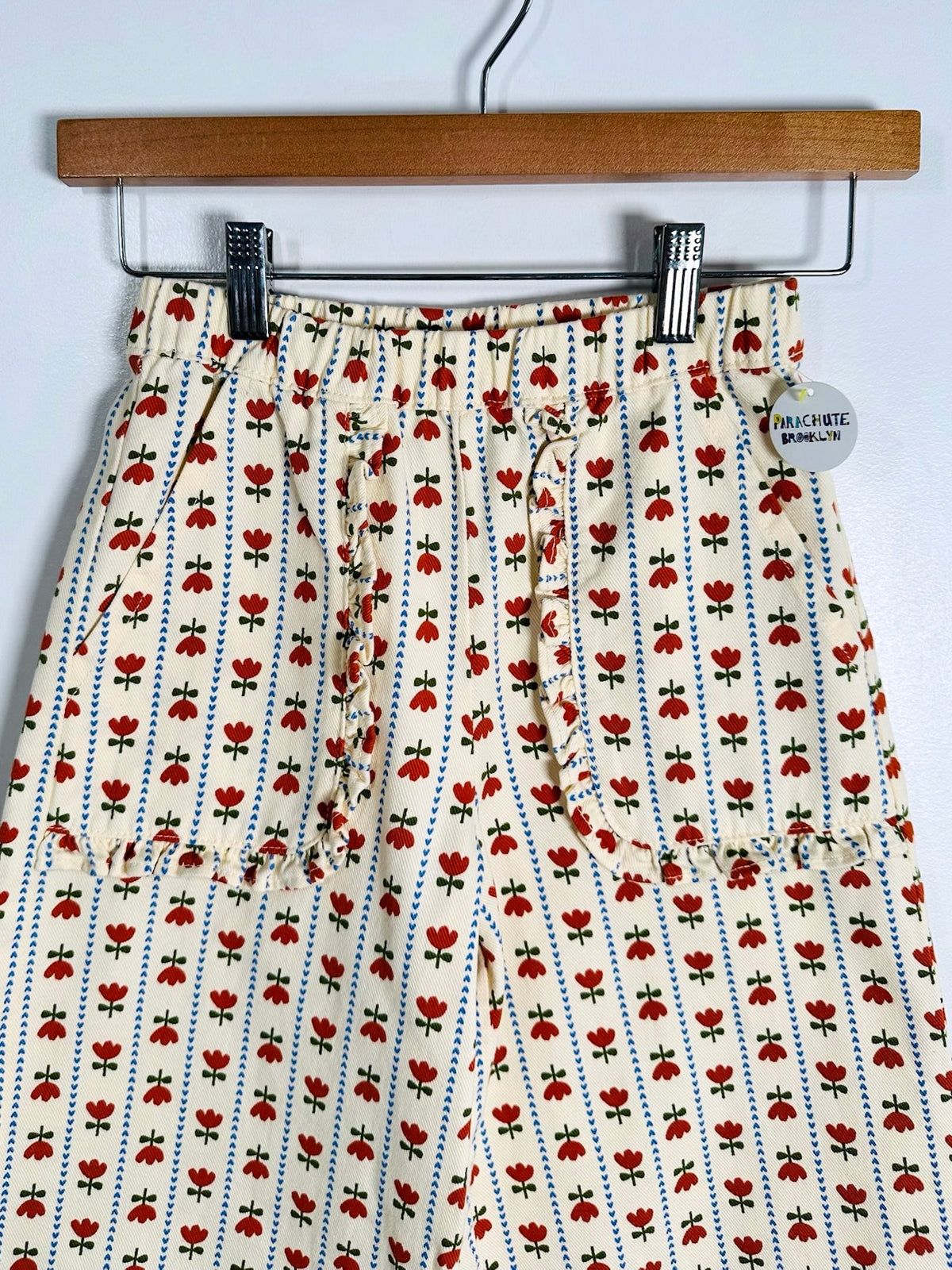 Hanna Andersson Wide-Leg Floral Pants / 8Y