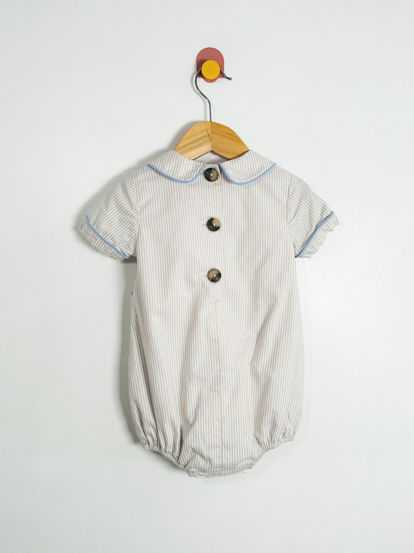 The Beaufort Bonnet Company Stripe Romper / 18-24M