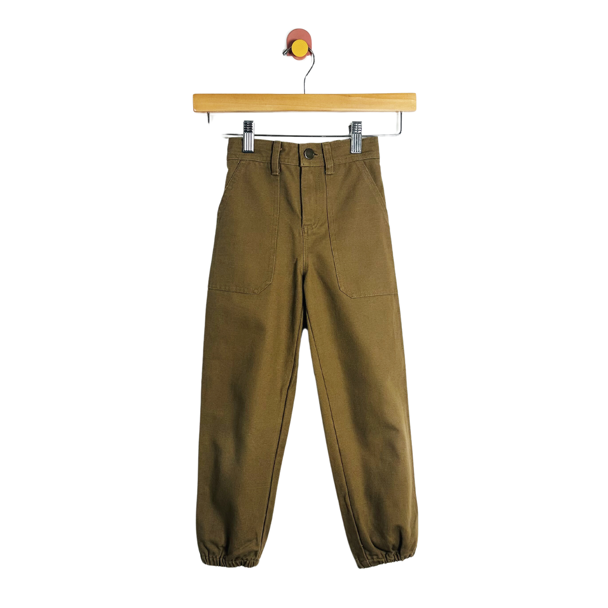 Soor Ploom Canvas Joggers / 6-7Y